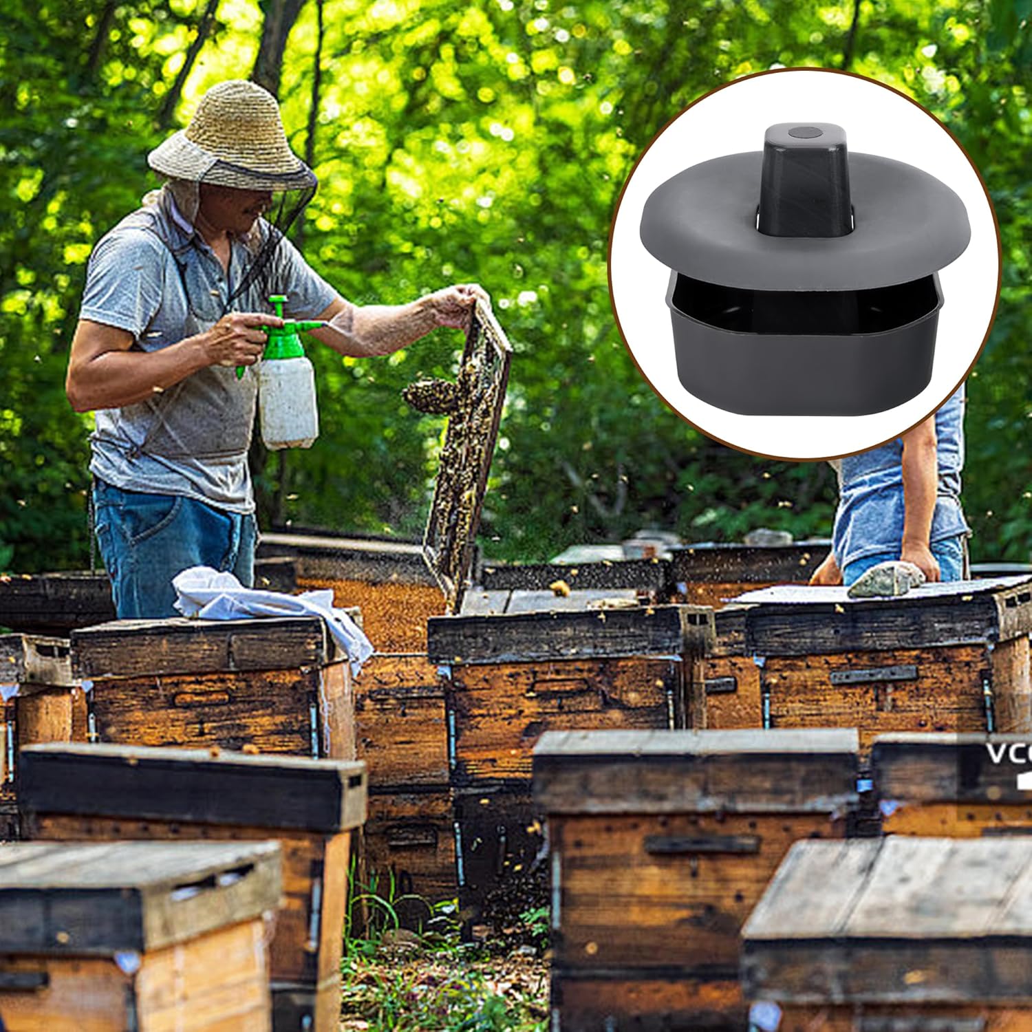 3 Sets/12Pcs Beehive Stands- Sturdy Beehive Feet Stands- Beehive Base Beekeeping Hive Support Tools for Outdoor Garden Beekeeper Workshop - Image 7