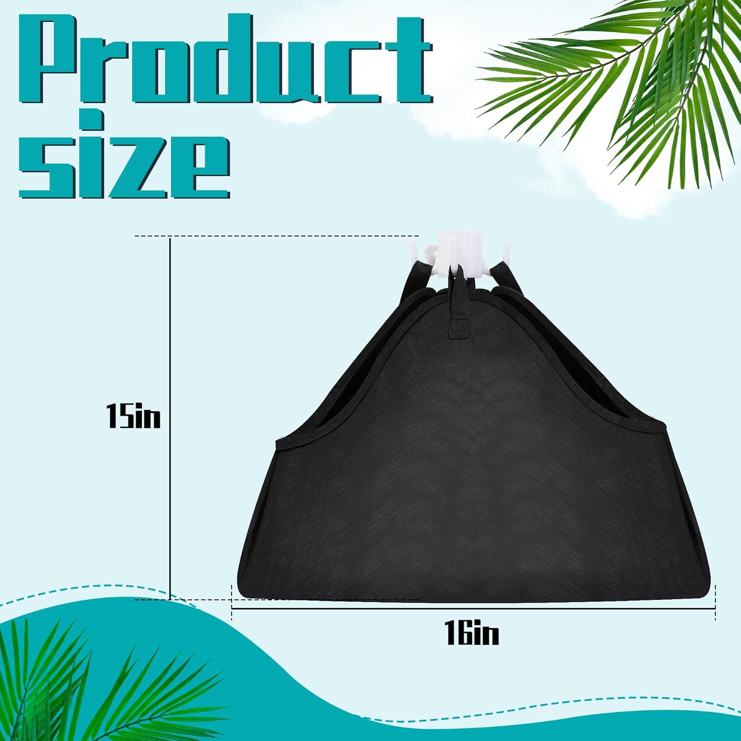 1 Set Beach Umbrella Base Weight- 600D Oxford Cloth Sun Umbrella Fillable Weights Sand Bags- Heavy Duty Beach Umbrella Stand Sand Anchor for Outdoor Patio Garden - Image 2