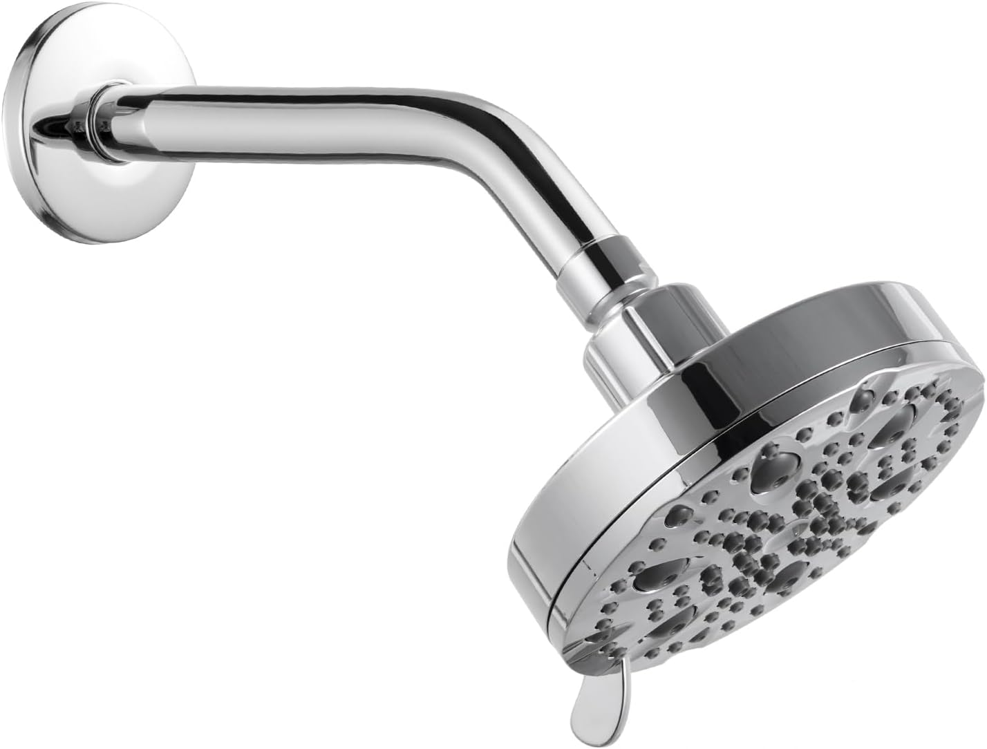 Shower Arm 10 in Bundle with 9 Mode Shower Head, Chrome - Image 1