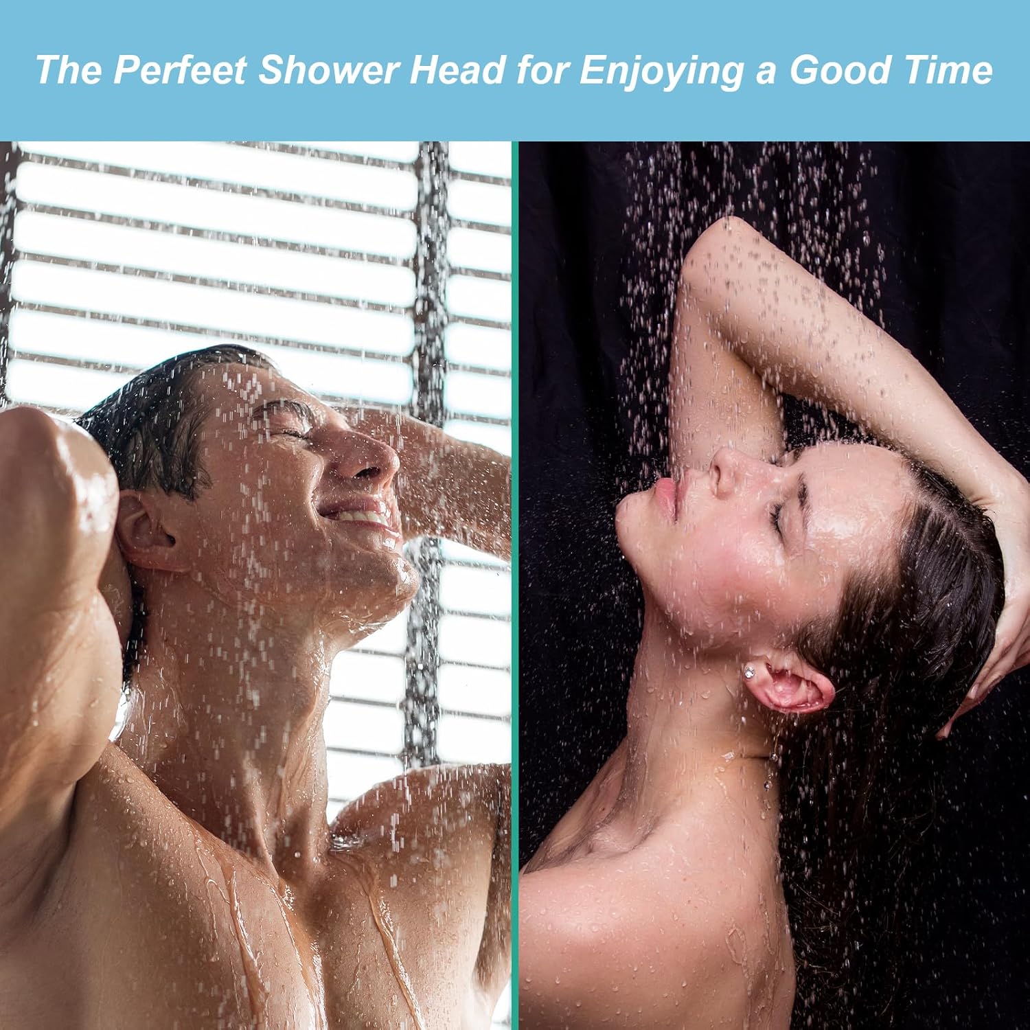 Shower Arm 10 in Bundle with 9 Mode Filtered Shower Head, Chrome - Image 7
