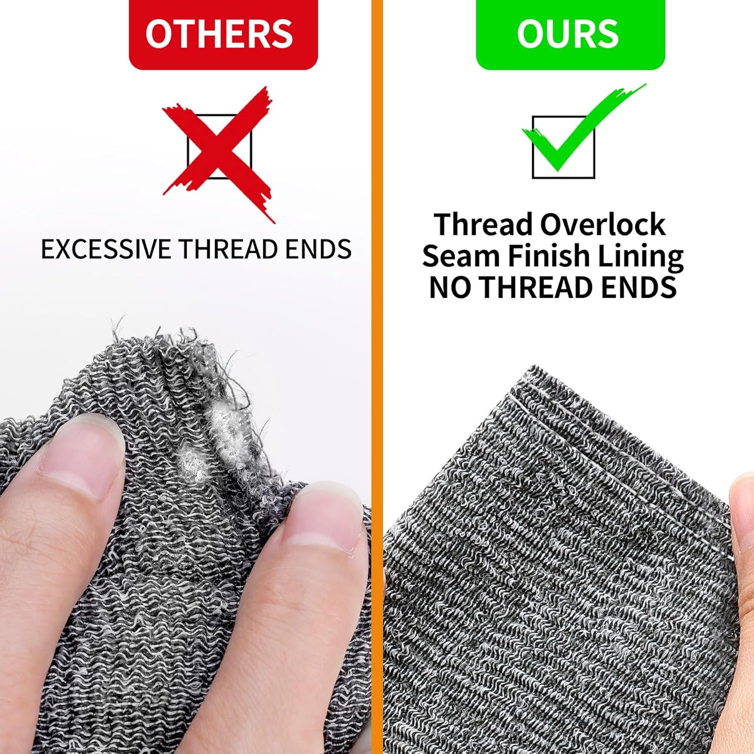 6-Pack Soap Pocket Exfoliating Soap Saver Pouch, Body Scrubber Rough Sponge Exfoliator for Bath or Shower, Gray Mesh Bar Soap Foam Lather Pouch - Image 4