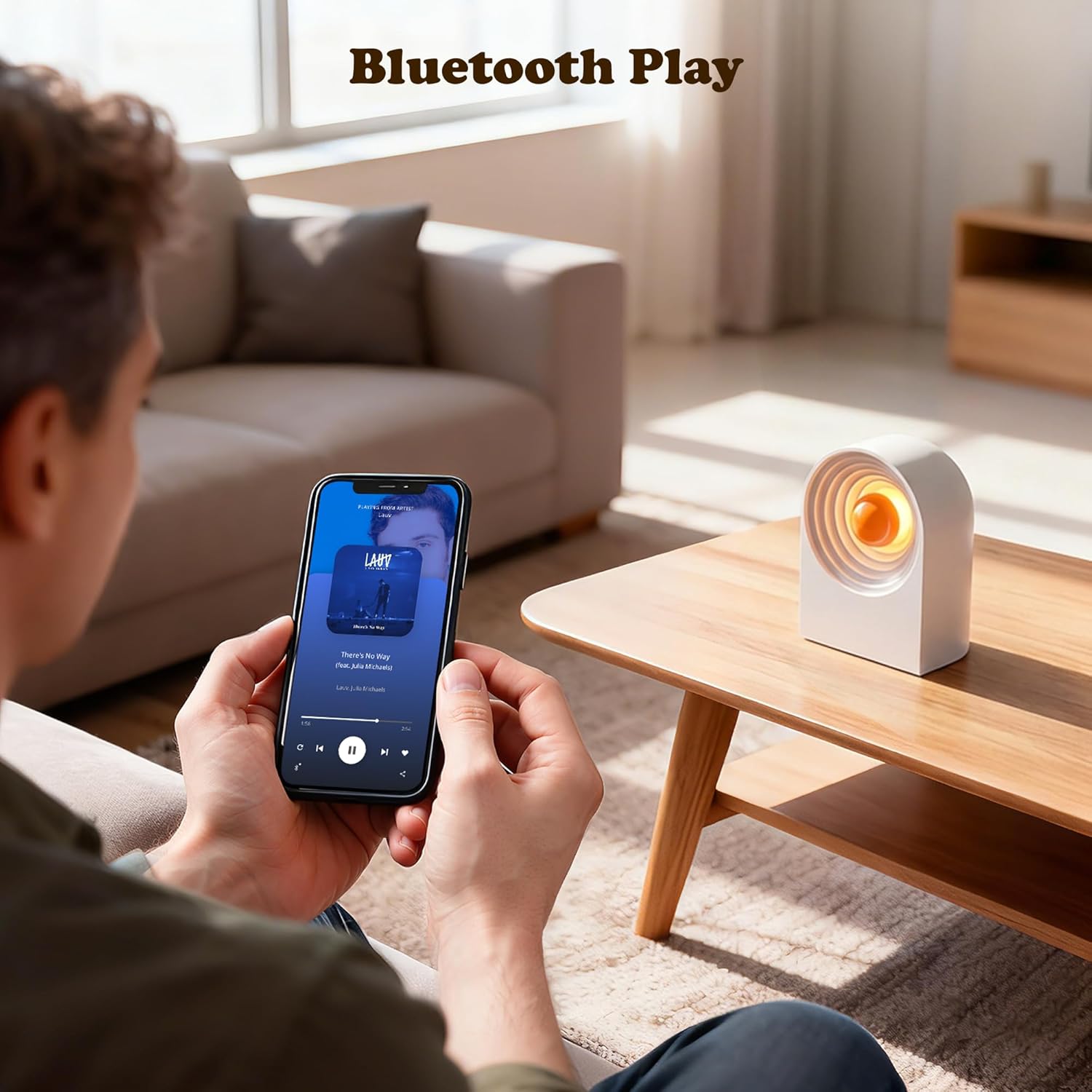 Cute Capybara Night Light and White Noise Sound Machine with Bluetooth Functionality for Bedroom Living Room Squishy Capybara Stuff Boys Girls Gifts - Image 4
