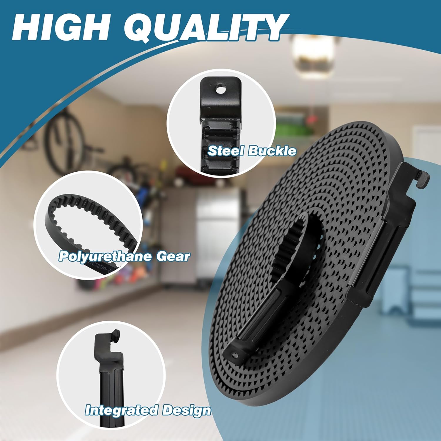 Upgrade 41A5250 41AB050-2 Belt for 7ft High Garage Door, 237