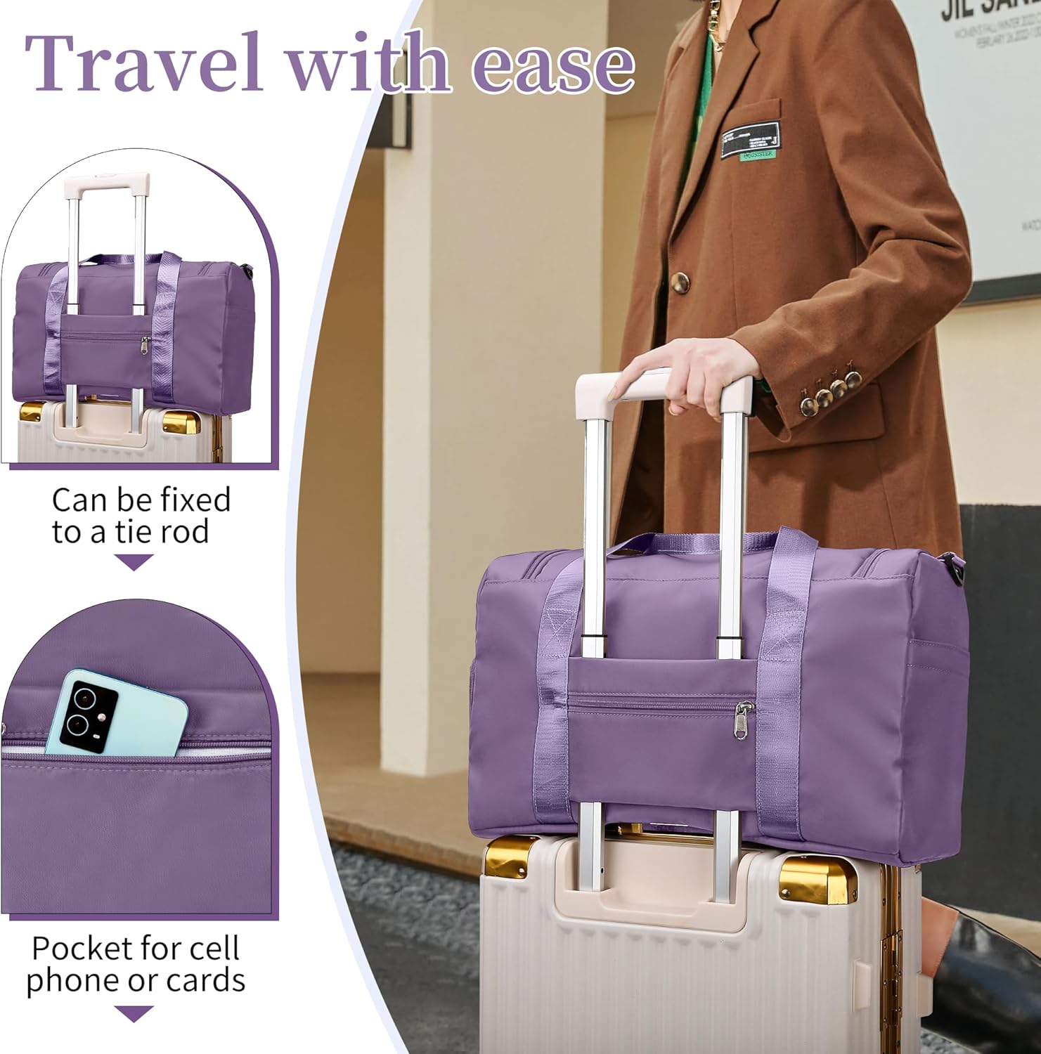 Gym Bag, For Both Men and Women, Foldable, With Shoe Compartment and Wet/Dry Compartment - Image 6