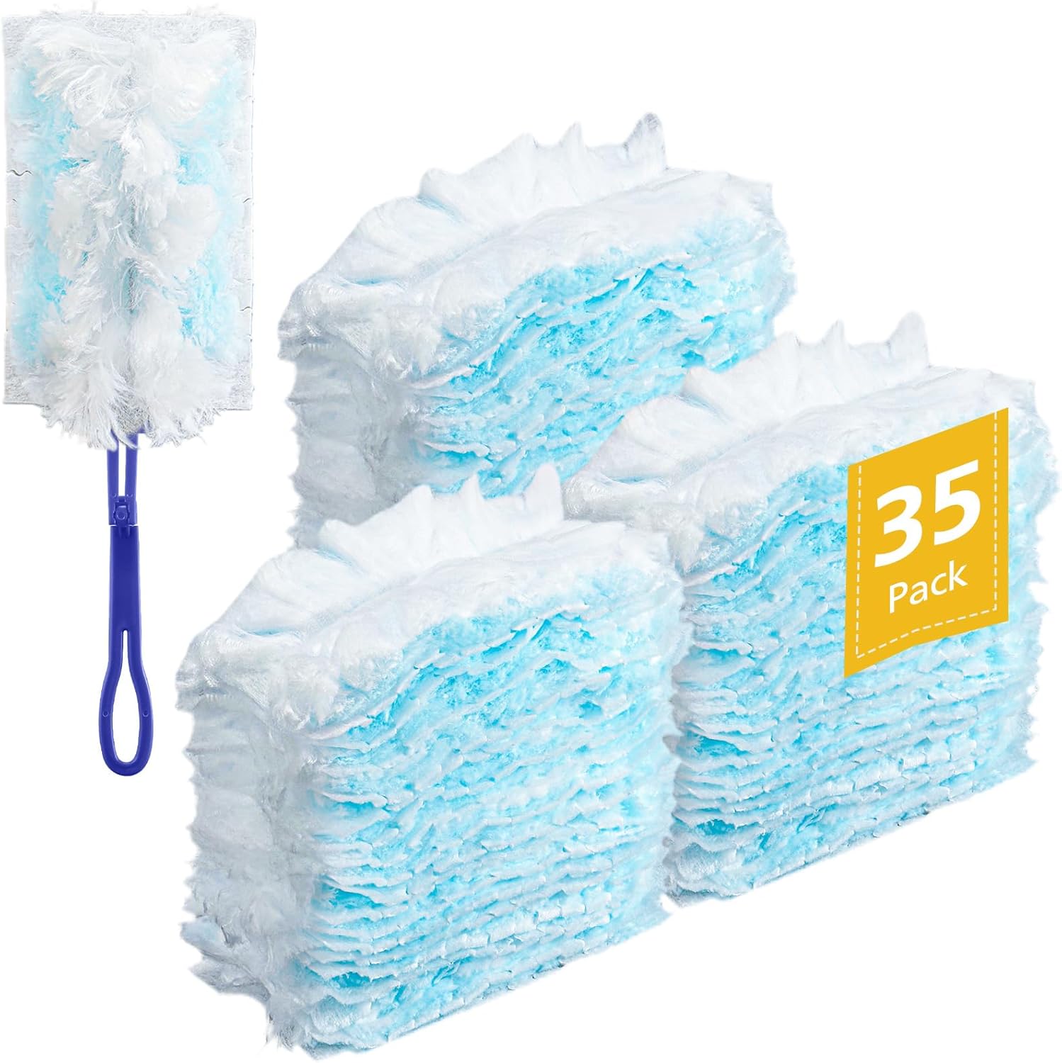 Duster Refills for Swiffer Dusters, 35 Count Disposable Duster Refill Heavy Duty Dusters Refills Replacement Head - Image 1