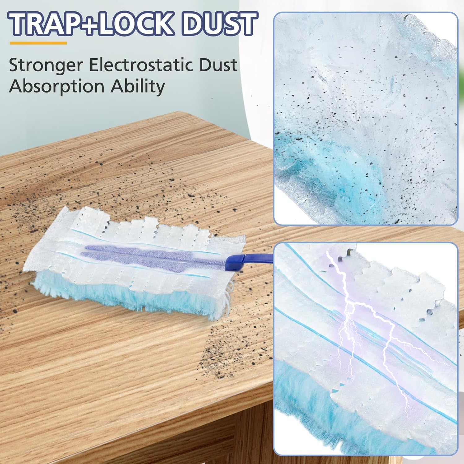 Duster Refills for Swiffer Dusters, 35 Count Disposable Duster Refill Heavy Duty Dusters Refills Replacement Head - Image 3
