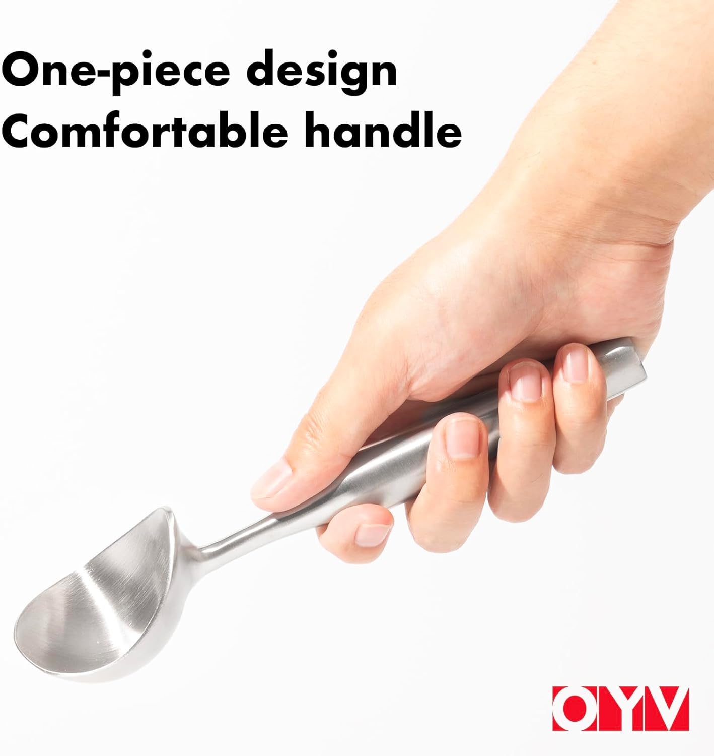 Silicone Whisk & Stainless Steel Ice Cream Scoop Set, Kitchen Essentials for Cooking and Desserts - Image 5
