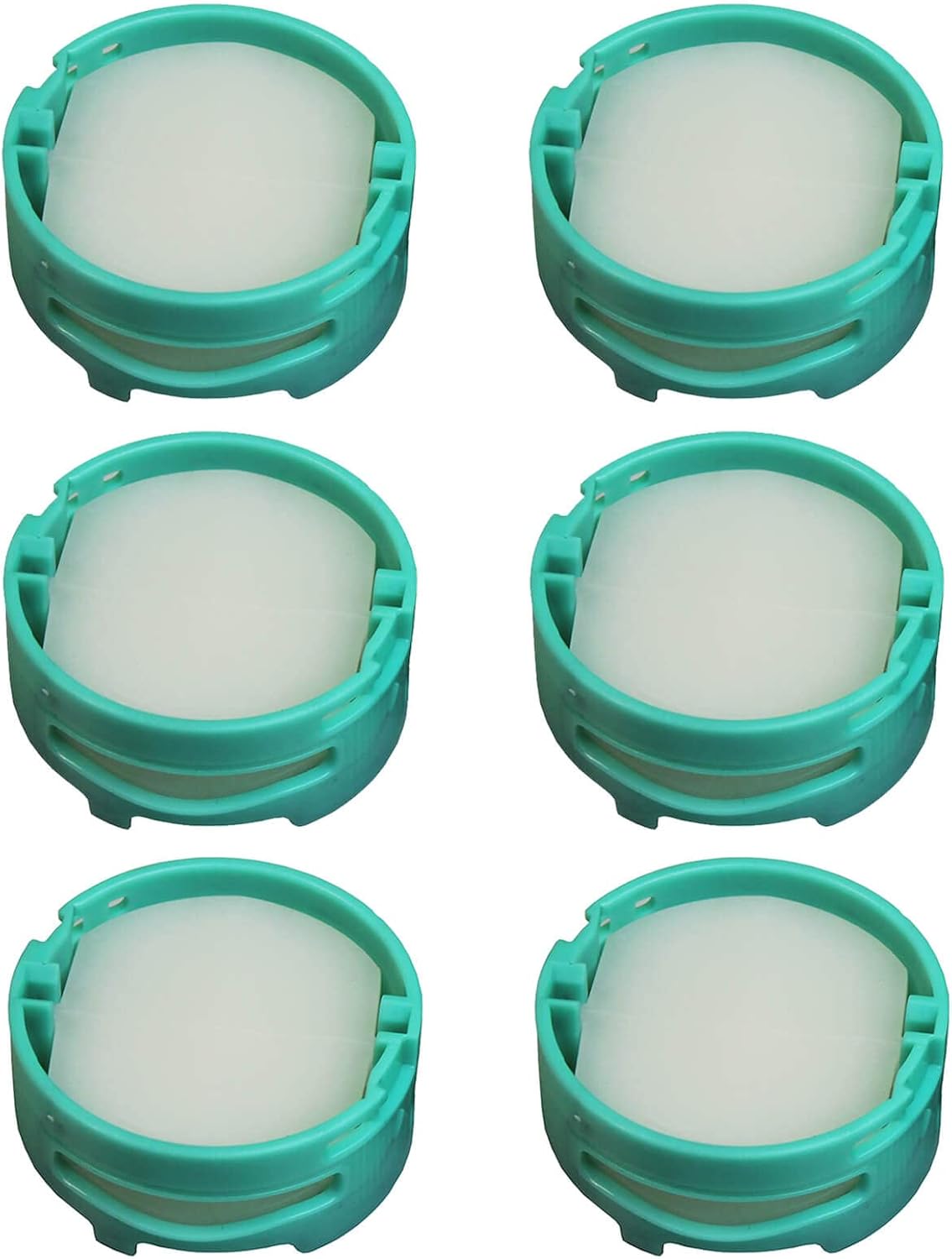 [6 Pack] Replacement for Shark Odor Neutralizer Cartridge AZ3002 LA702 ZU102 Accessories Replacement for Shark Vacuum Cleaner Odor Neutralizer And air Purifier HP302. -1541fc3000,Teal - Image 1