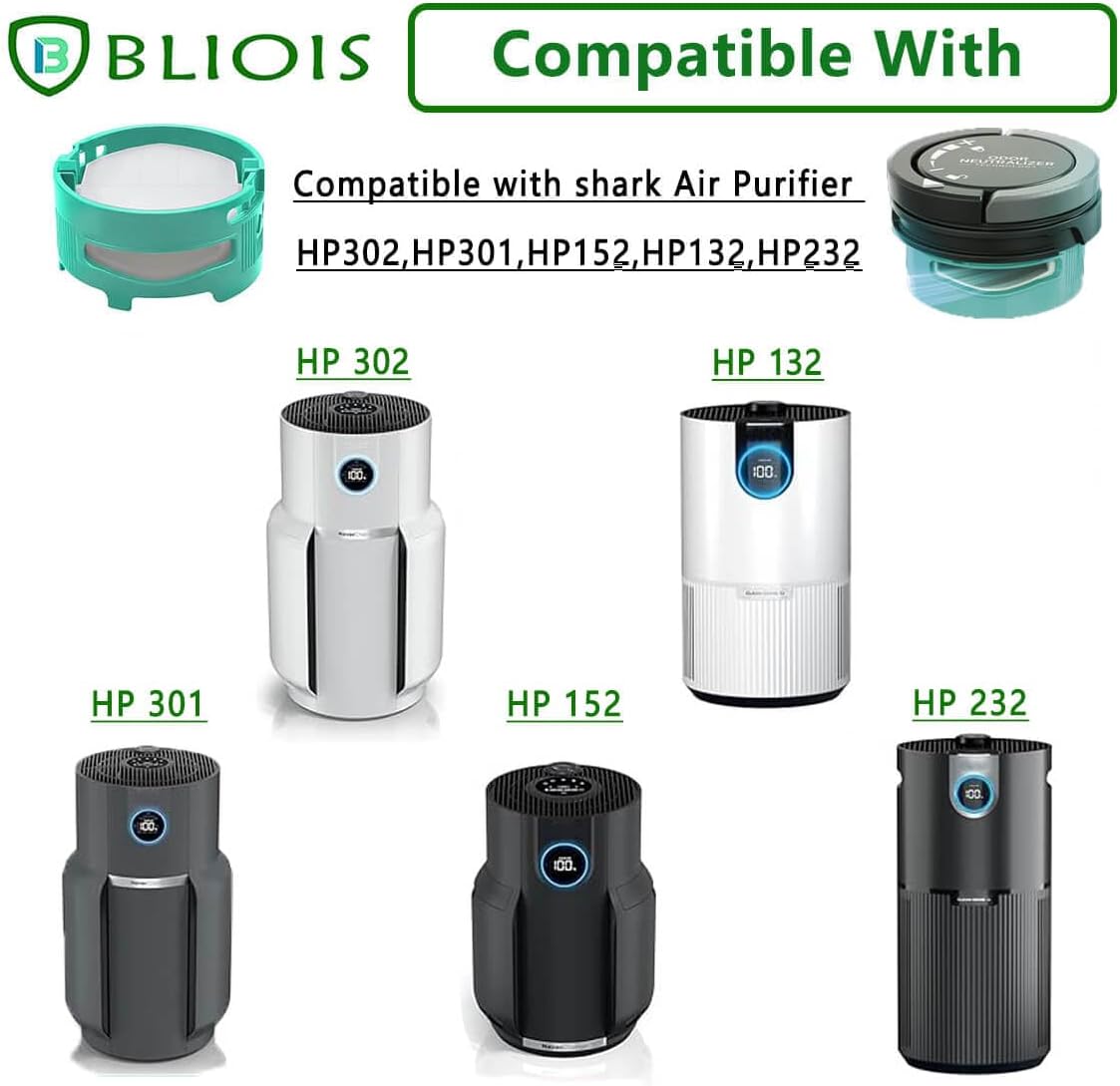 [6 Pack] Replacement for Shark Odor Neutralizer Cartridge AZ3002 LA702 ZU102 Accessories Replacement for Shark Vacuum Cleaner Odor Neutralizer And air Purifier HP302. -1541fc3000,Teal - Image 4