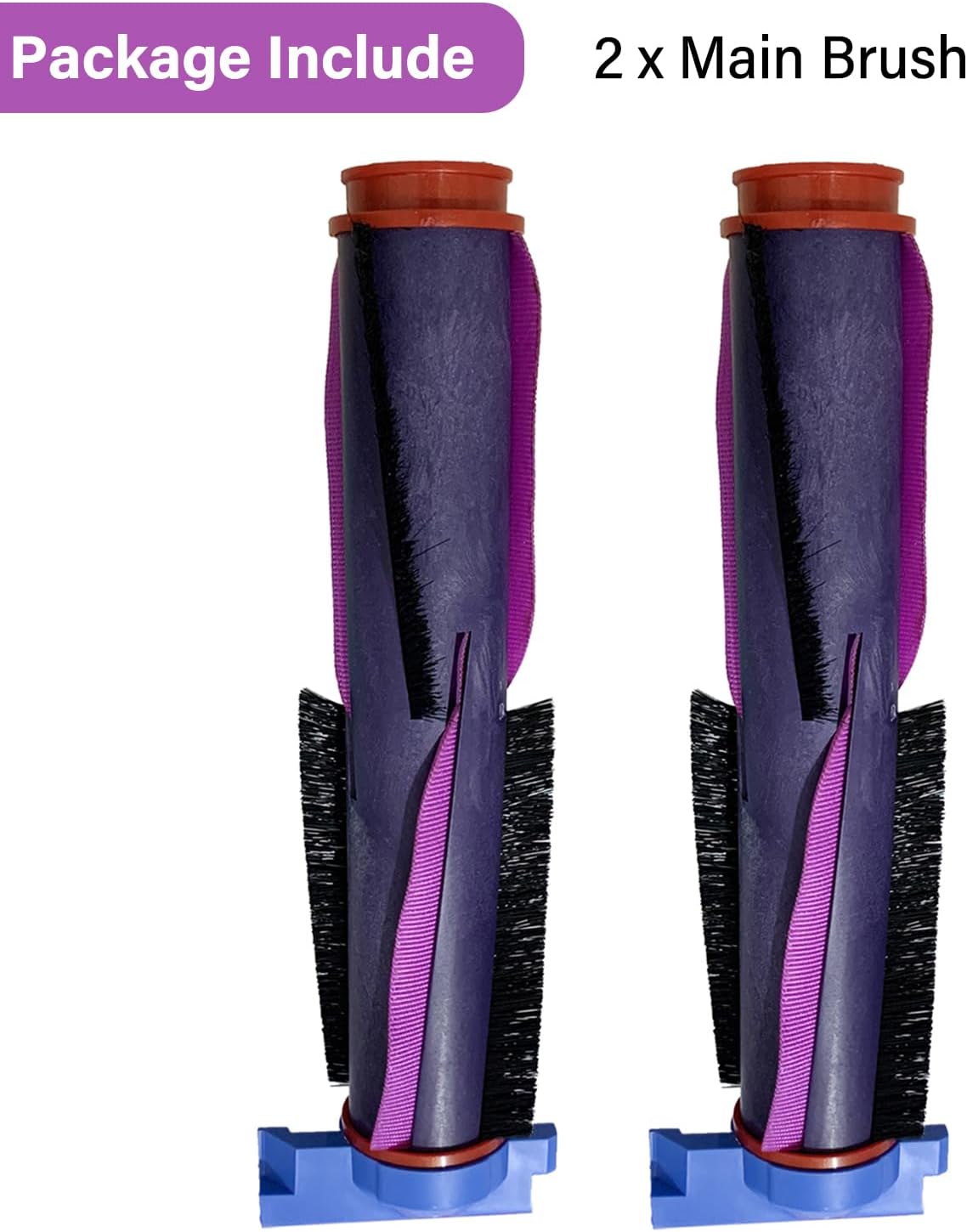Main Roller Brush for Shark RV2820ZE RV2820YE RV2820AE AV2820AE AV2820S AV2800ZE RV2800S RV2800YE AV2810AE AV2810ZE RV2810YS UR2850YS UR2860YS Robotic Vacuum Cleaner Replacement Accessories Parts - Image 6