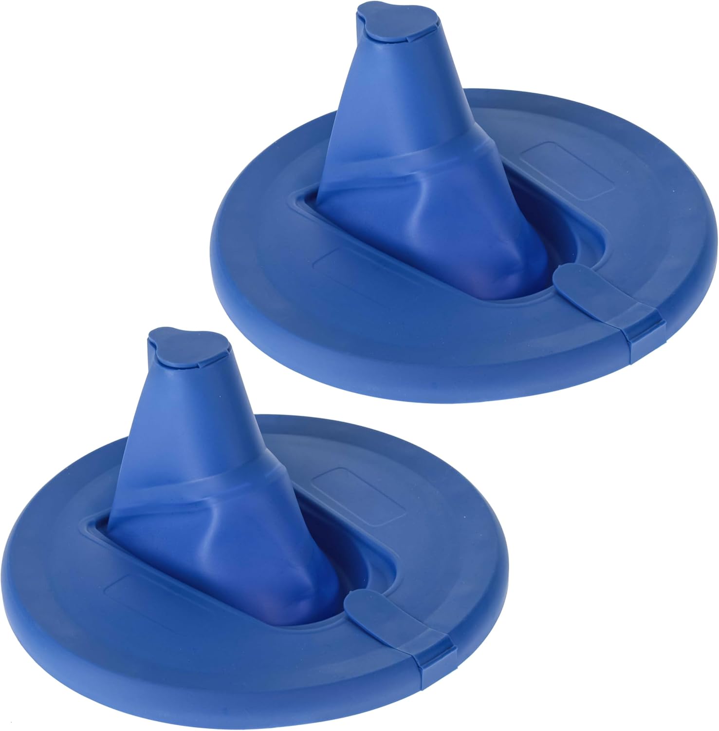 Master Elite Paint Can Lid Cover and Pouring Spout for 1-Gallon Containers, 2 Pack - Secure Seal with Built-in Spout to Pour Easy, Prevents Messes, Spills, Drips, Splatter - Paint Storage Lid - Image 1