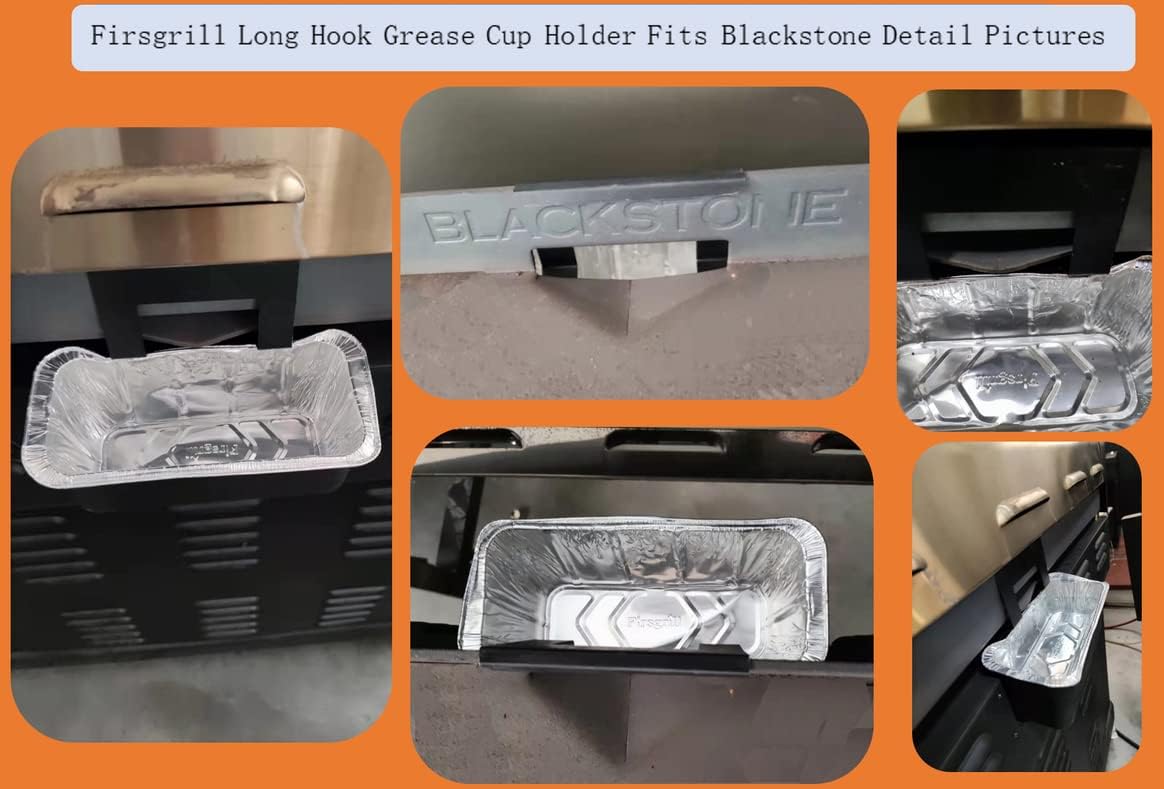 Professional Replacement Blackstone Griddle 17, 22, 28, 30 & 36 inches Grease Cup Foil Tray pan - Image 5