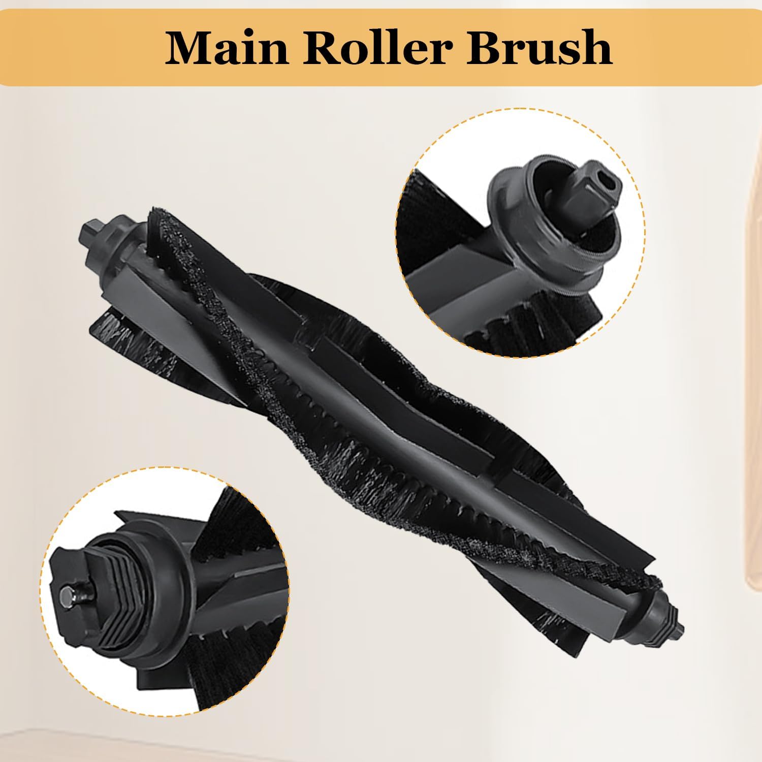 WVCR200S Replacement Parts for WYZE Robot Vacuum Cleaner WVCR200S Spare Accessories, 3 Main Roller Brush, 8 Side Brushes, 4 Hepa Filters, 1 Cleaning Tool - Image 3