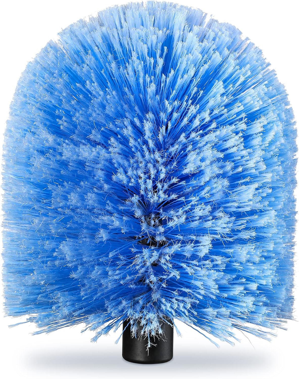 Twist-On Cobweb Duster Head Brush, Fits Standard 3/4 inch Threaded Poles, Attachment Spider Web Duster Brush for Outdoor & Indoor Cleaning - Image 1