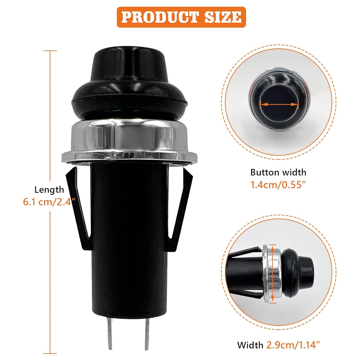 Replacement for Weber Igniter Push Button/Switch, Fit for Weber Spirit E/S-210 220 310 315 320 330 Gas Grills, 7642 7643 Partial Replacement - Image 3