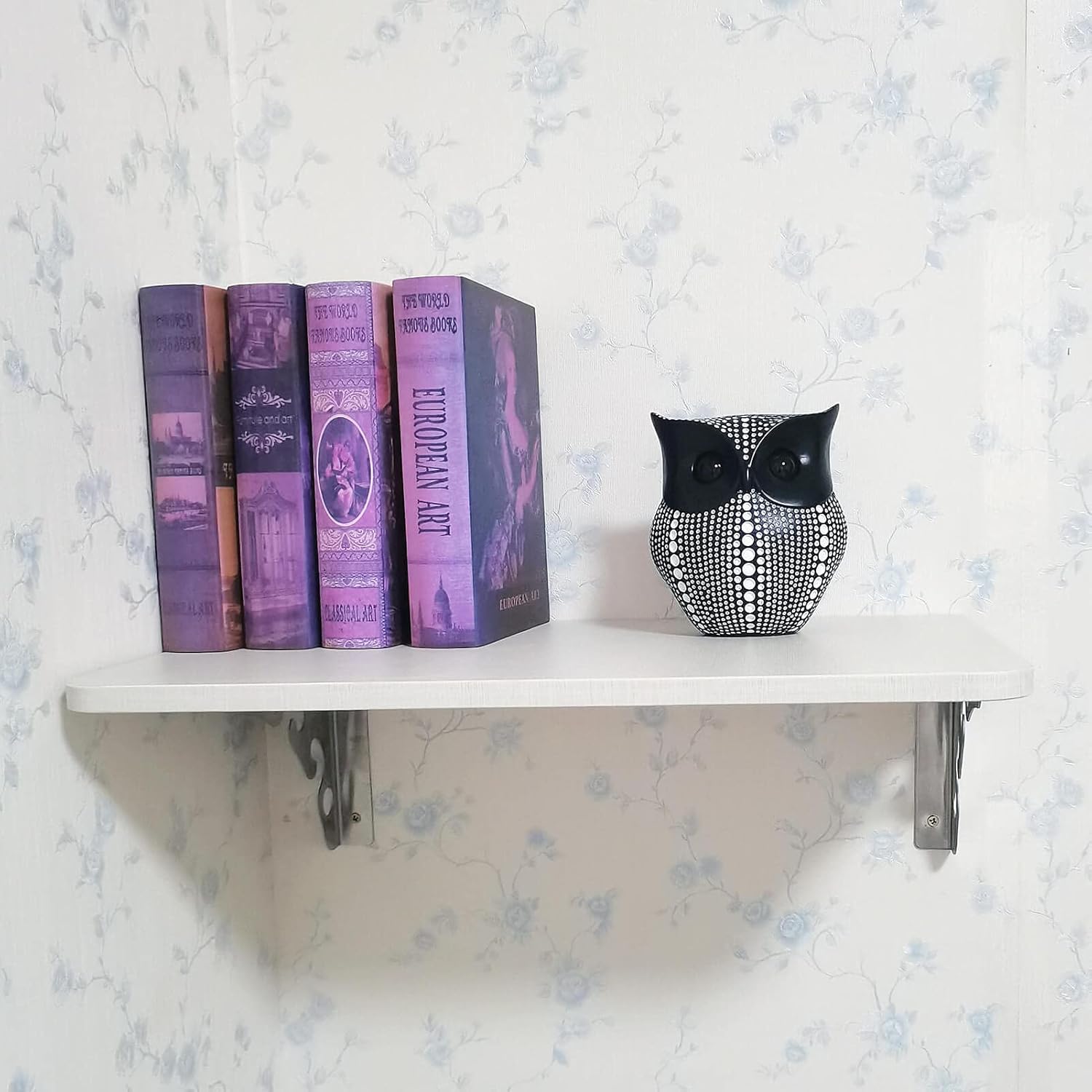 Resin Owl Statue Home Decor - Black Owl Sculpture, Bird Statue, Small Accents for Bedroom, Office, Garden, Bookshelf, TV Stand Figurines(Black) - Image 6