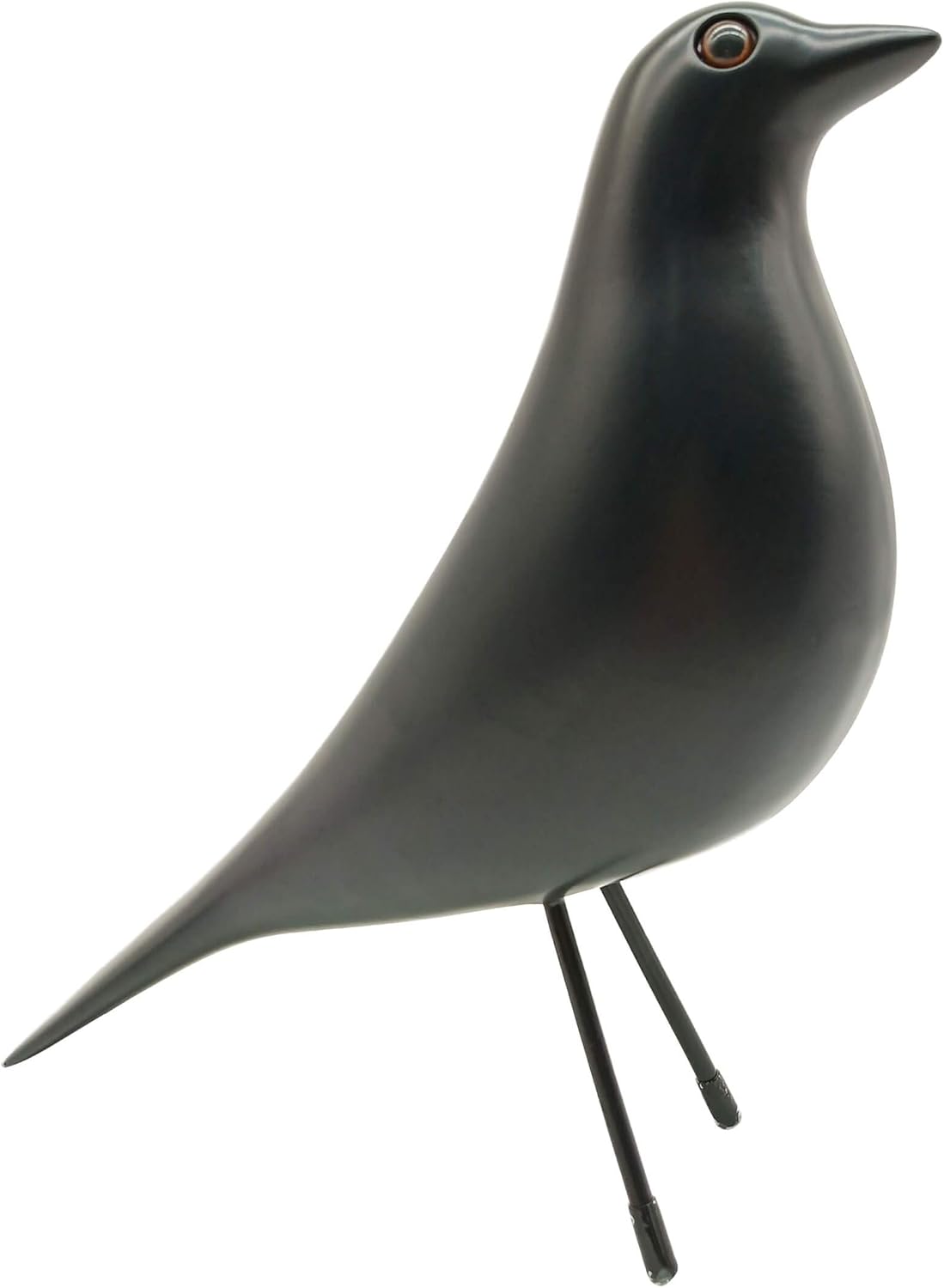 Mid Century Decor House Bird - Mid Century Desk Modern Decor,Sculpture Replica,Pigeon for Desk,Mid Century Sculpture(Black) - Image 1