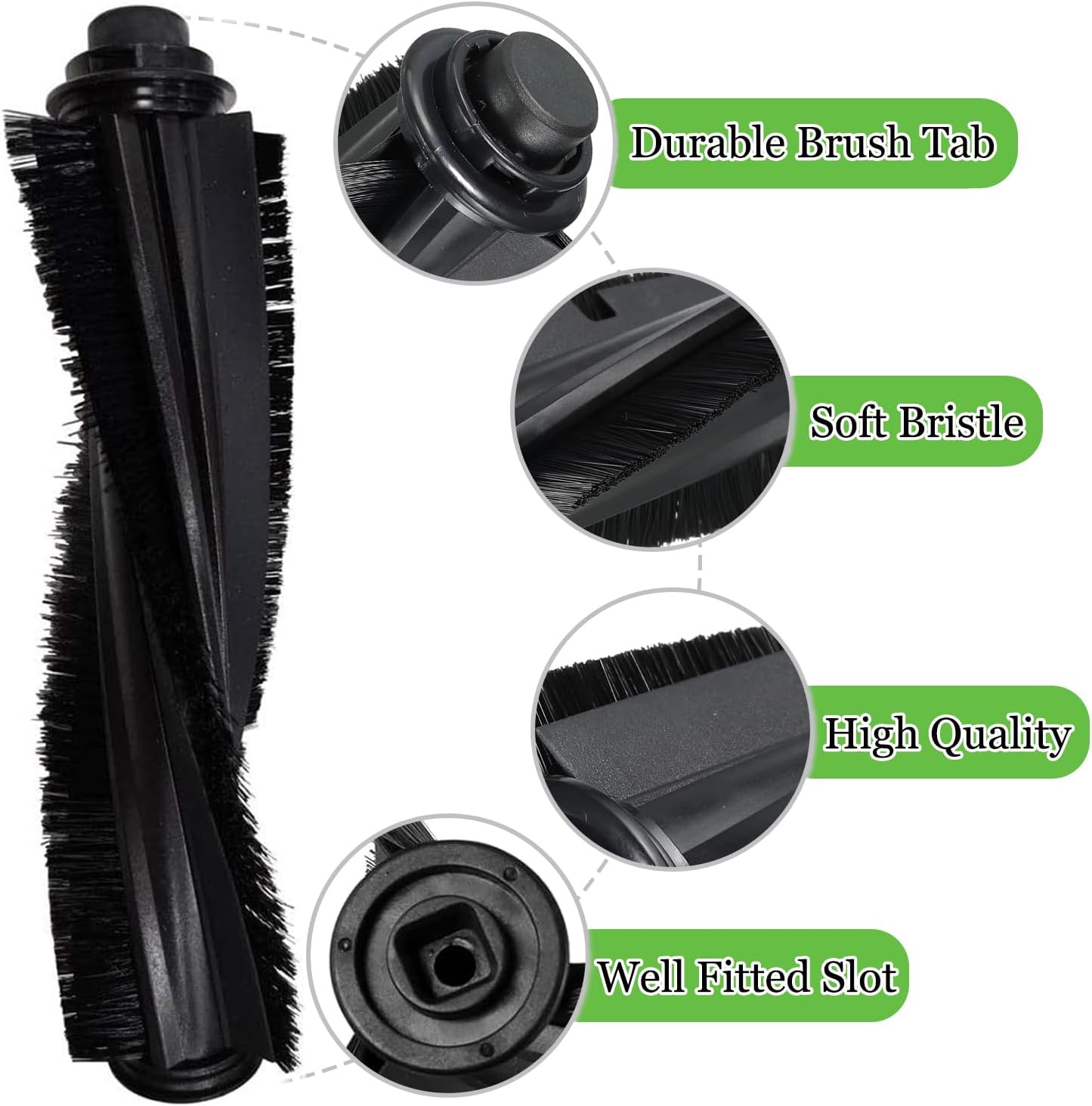 Main Roller Brush for Shark ION AV753 AV752 AV751 R85 RV850 S86 S87 S88 R71 R72 R75 RV761 RV771 RV871 ION Robot Vacuum Cleaner Replacement Accessories - Image 3