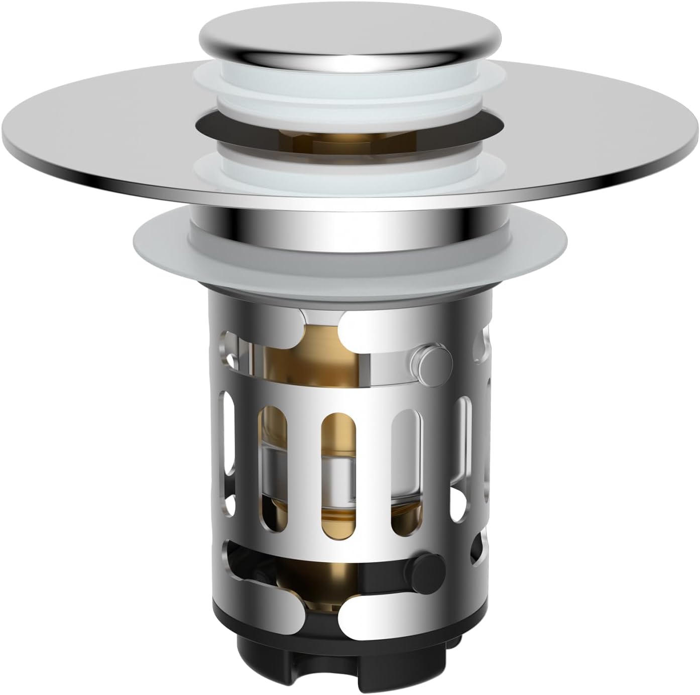 Upgraded 3 in 1 Bathroom and Kitchen Sink Drain Strainer - Image 2