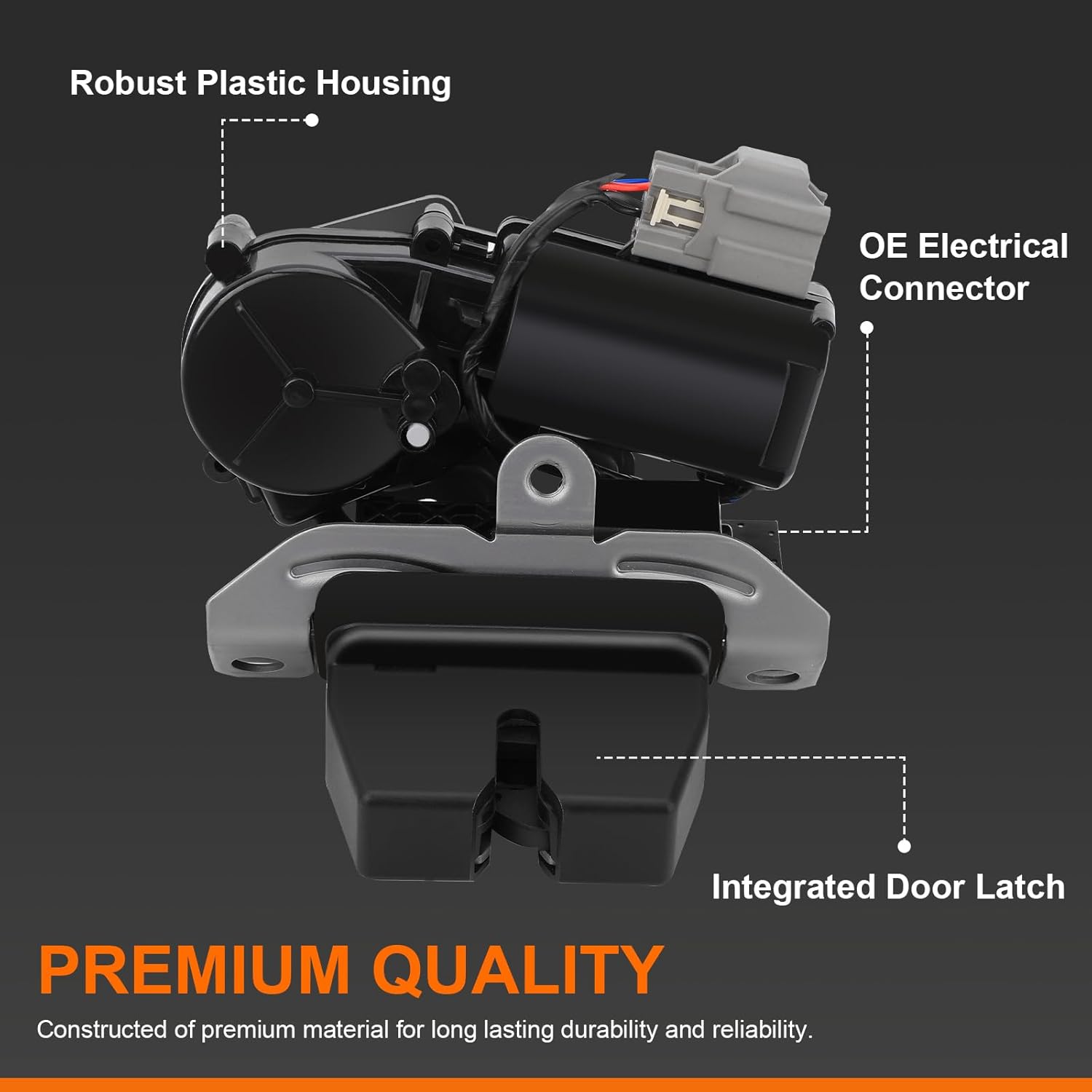 Liftgate Trunk Lock Actuator for Ford Edge Escape Expedition Explorer Lincoln MKX Navigator Tailgate Trunk Latch Rear Hatch Latch Lock Assembly Replaces FA1Z-7443150-B FA1Z-7443150 - Image 3