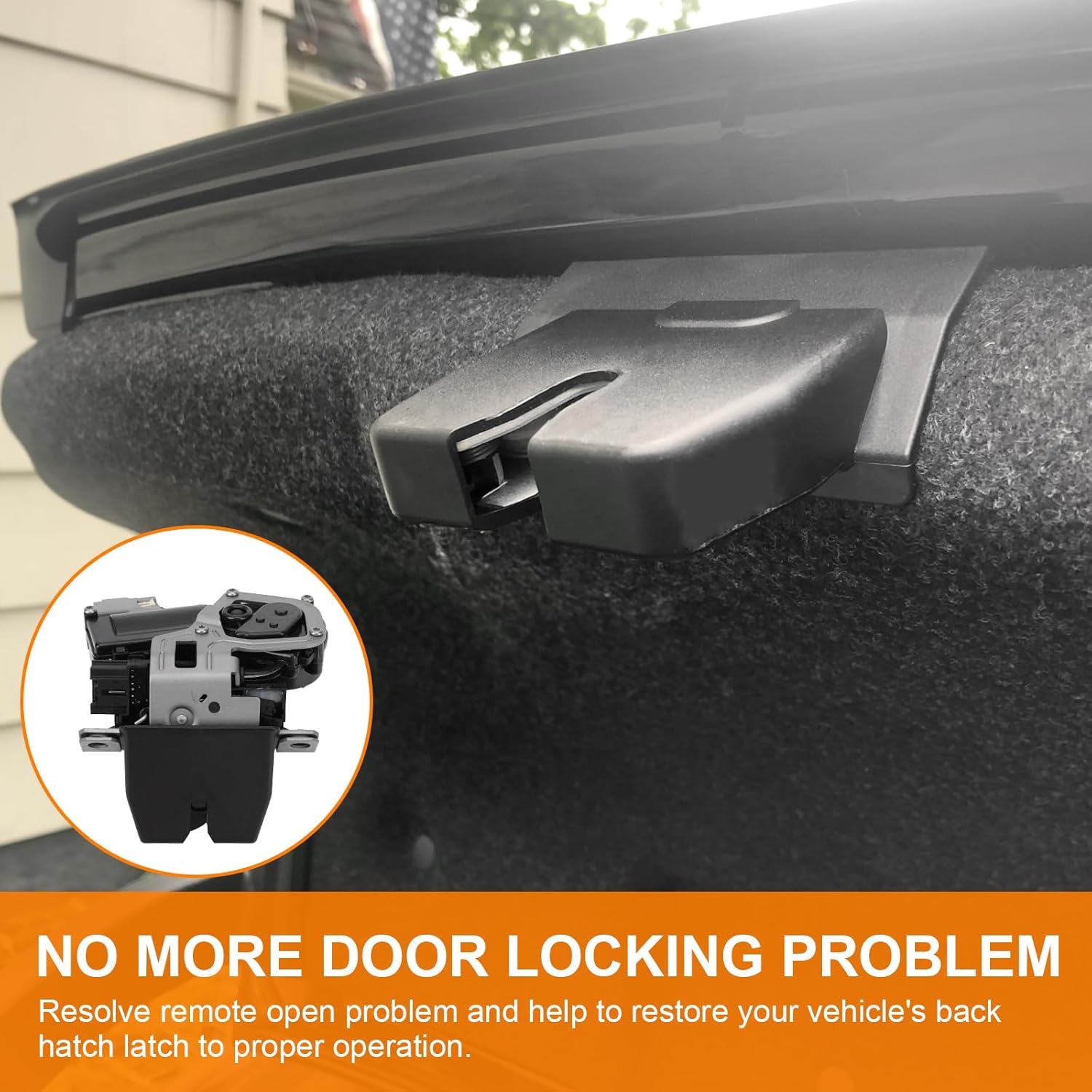 Liftgate Trunk Lock Actuator for Ford Edge Escape Expedition Explorer Lincoln MKX Navigator Tailgate Trunk Latch Rear Hatch Latch Lock Assembly Replaces FA1Z-7443150-B FA1Z-7443150 - Image 5
