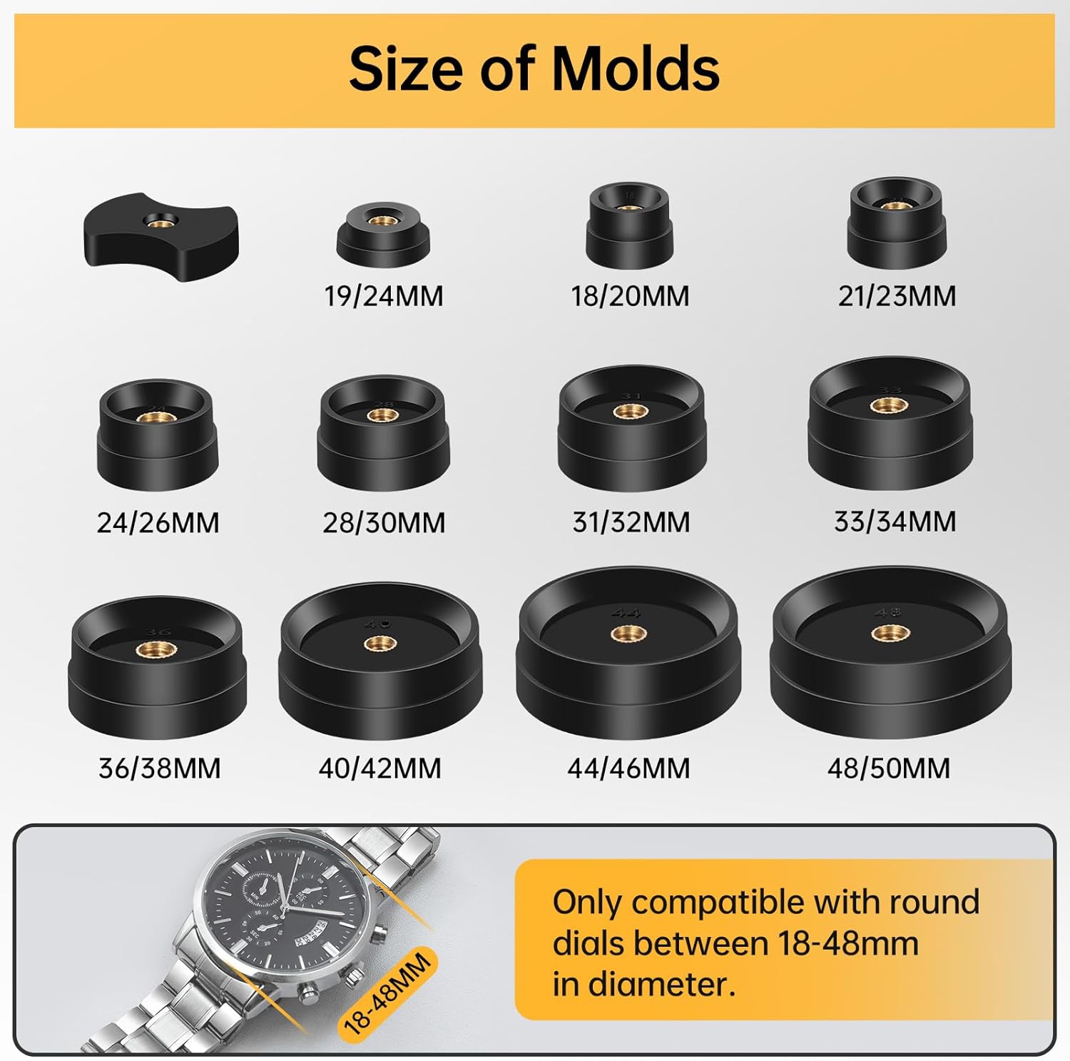 Watch Press Tool Set & Watch Repair Kit - Image 4
