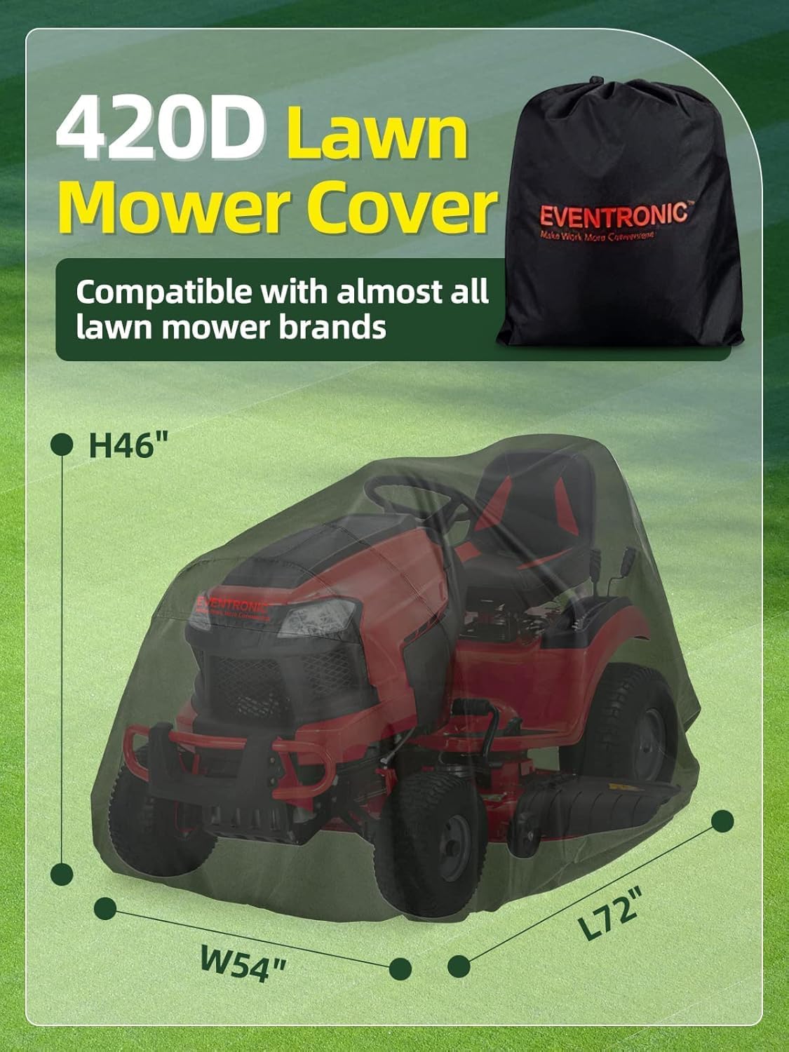 Riding Lawn Mower Cover, 54