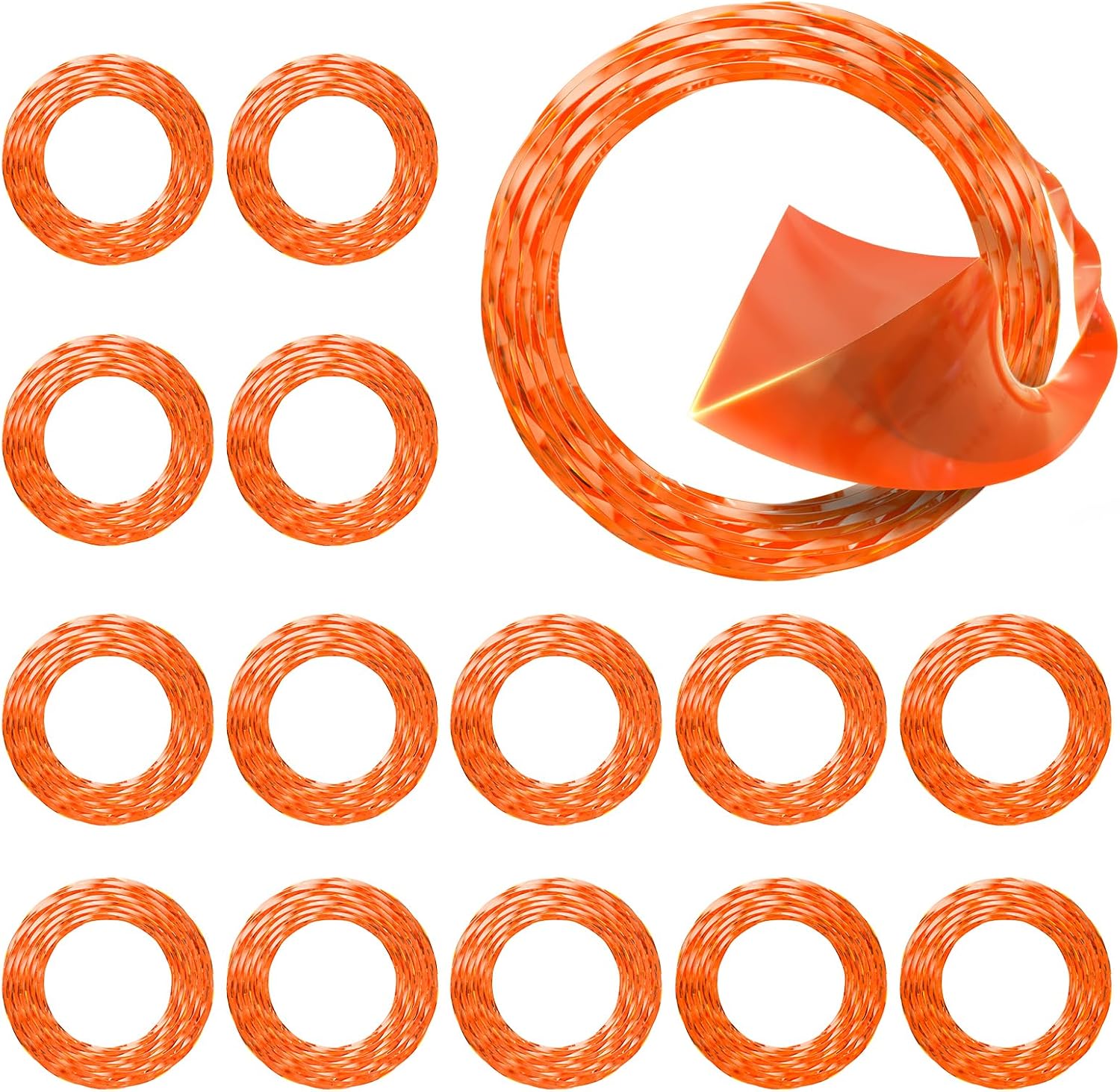 15 Pack AL2420P Replacement Twisted Trimmer Line Compatible with All 15