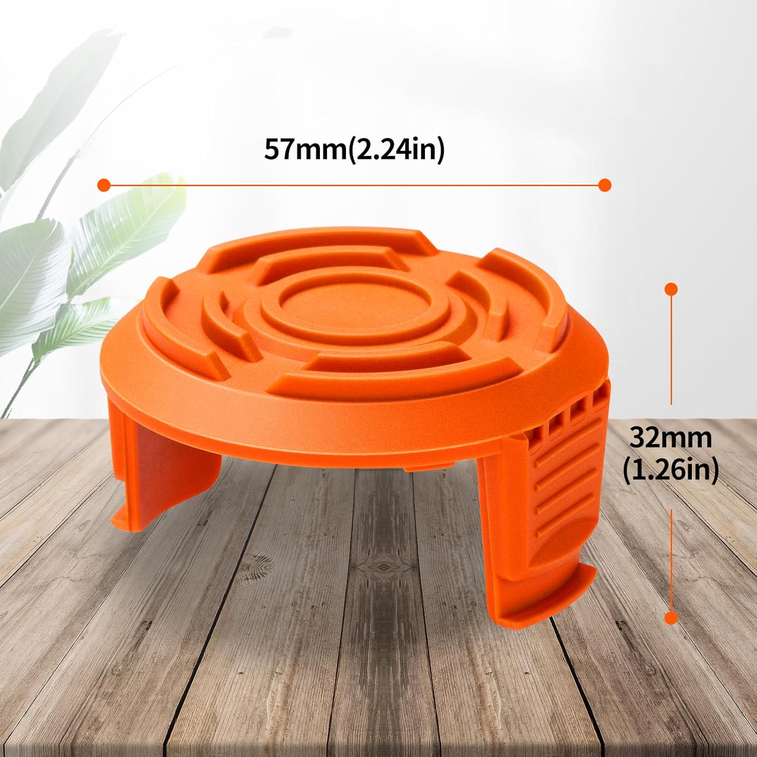 13 Pack WA0010 Trimmer Line Compatible with Worx Weed Eater, 0.065