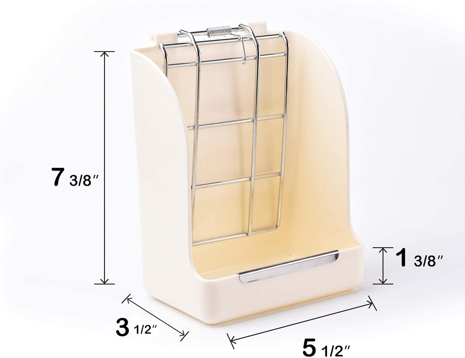 Hay Feeder for Rabbits, Guinea Pigs, and Chinchillas - Minimize Waste and Mess with 5.5