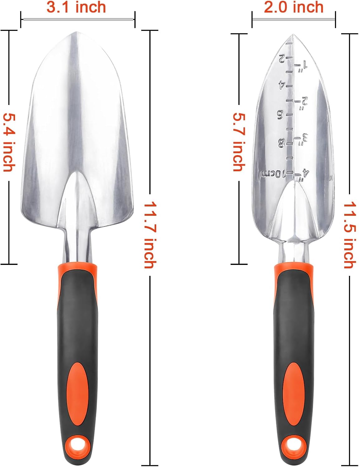 Garden Tools Set, 3 Pack Heavy Duty Gardening Tools Set + Garden Shovel Trowel Garden Tool Set, 2 Pack Heavy Duty Gardening Tools Set - Image 6