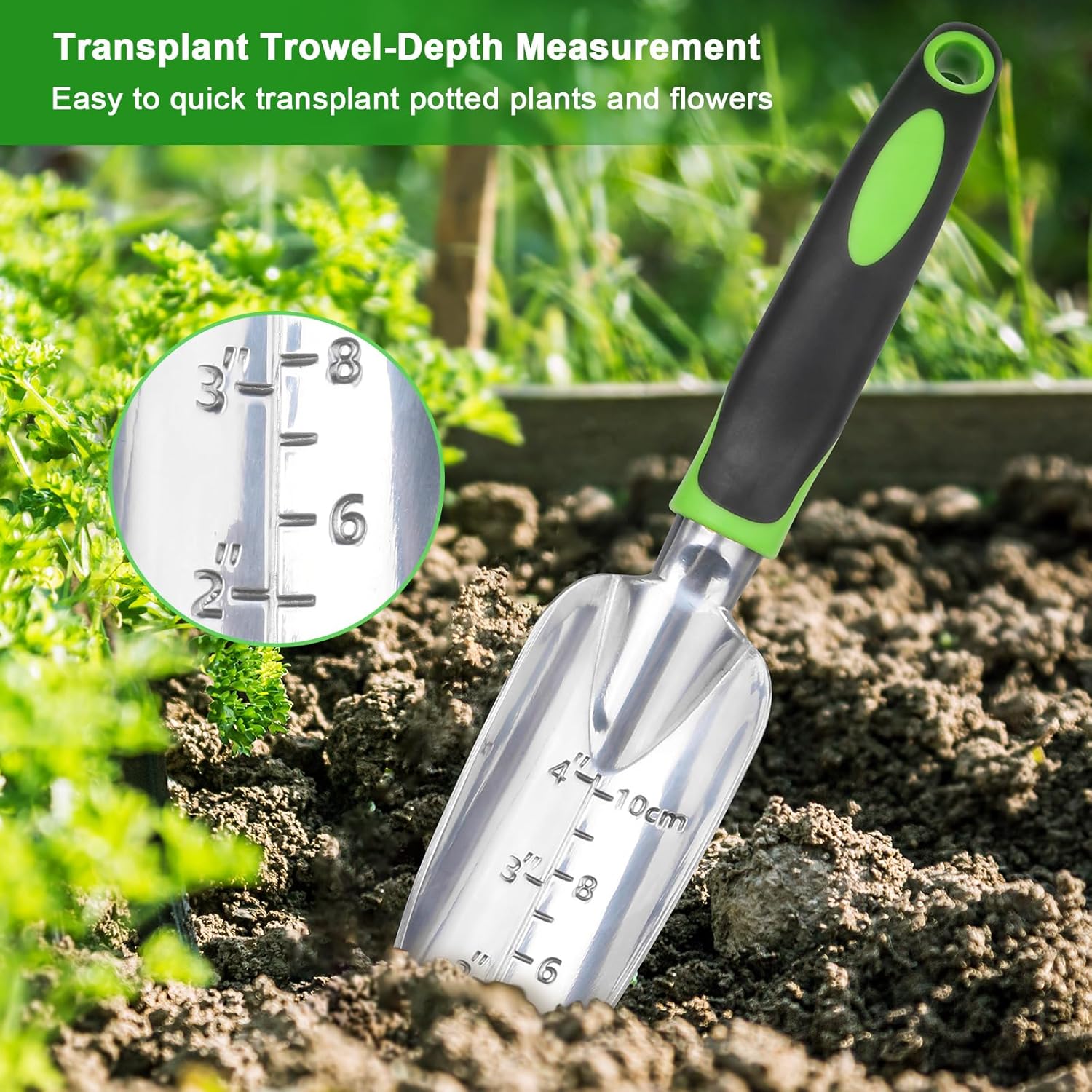 Garden Tools Set, 3 Pack Heavy Duty Gardening Tools Set Include Garden Shovel + Garden Tool Set, 2 Pack Heavy Duty Gardening Tools Set - Image 5