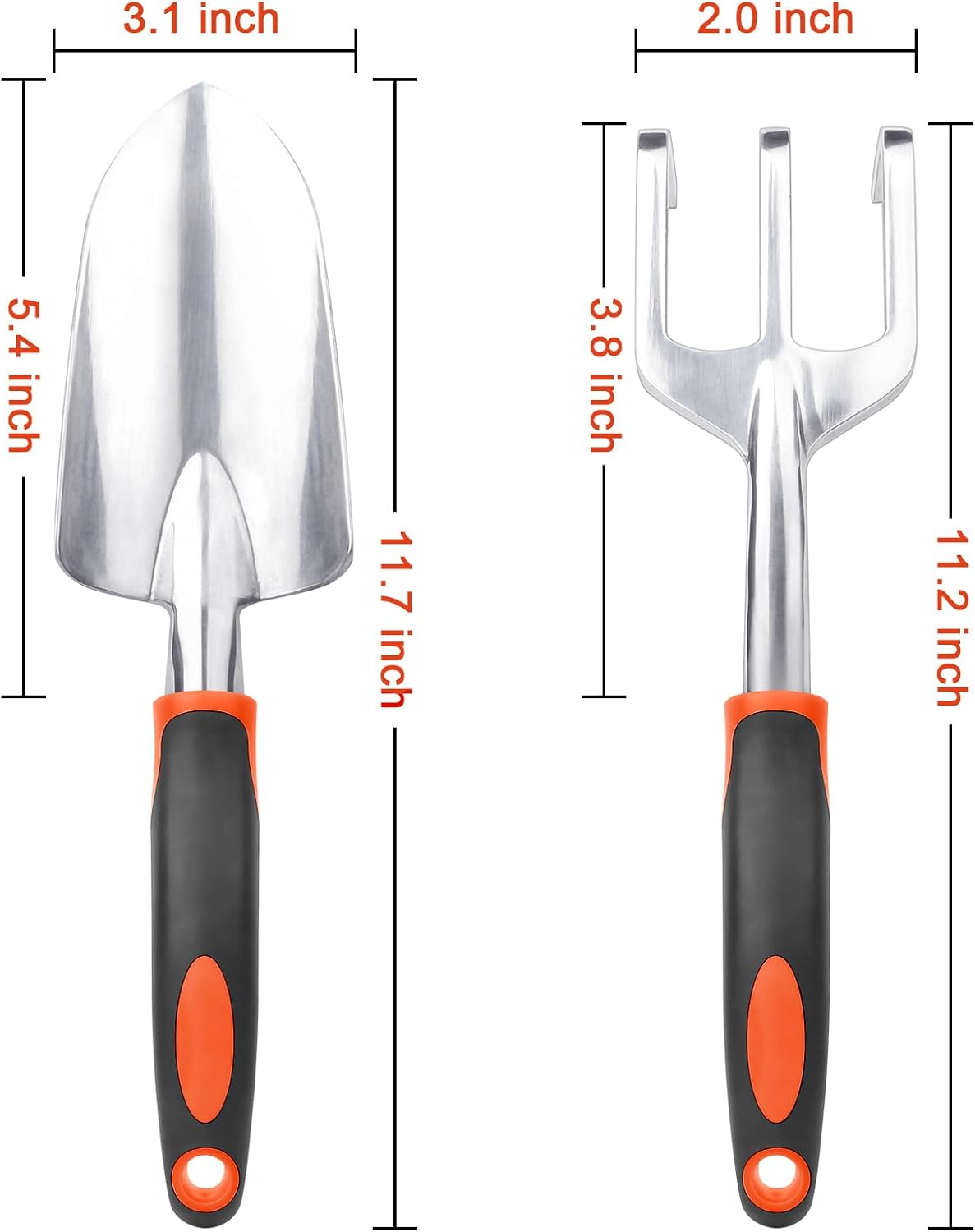 Garden Tools Set, 3 Pack Heavy Duty Gardening Tools Set + Garden Tool Set, 2 Pack Heavy Duty Gardening Tools Set - Image 6