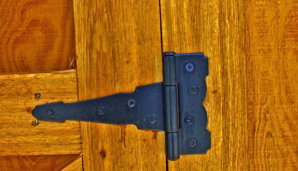 4 inch Strap Hinges - Heavy Duty, Rustproof, Classic Antique Shed Door Hinges (6, 4 inch) - Image 7