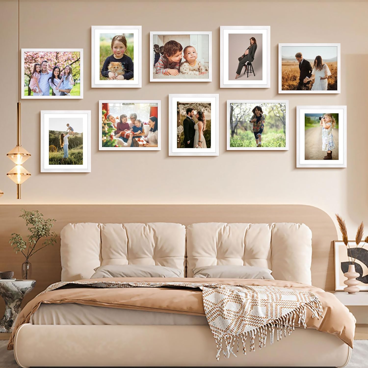 8x10 Picture Frame Set of 2 & White 8x10 Picture Frame Set of 2 - Image 4