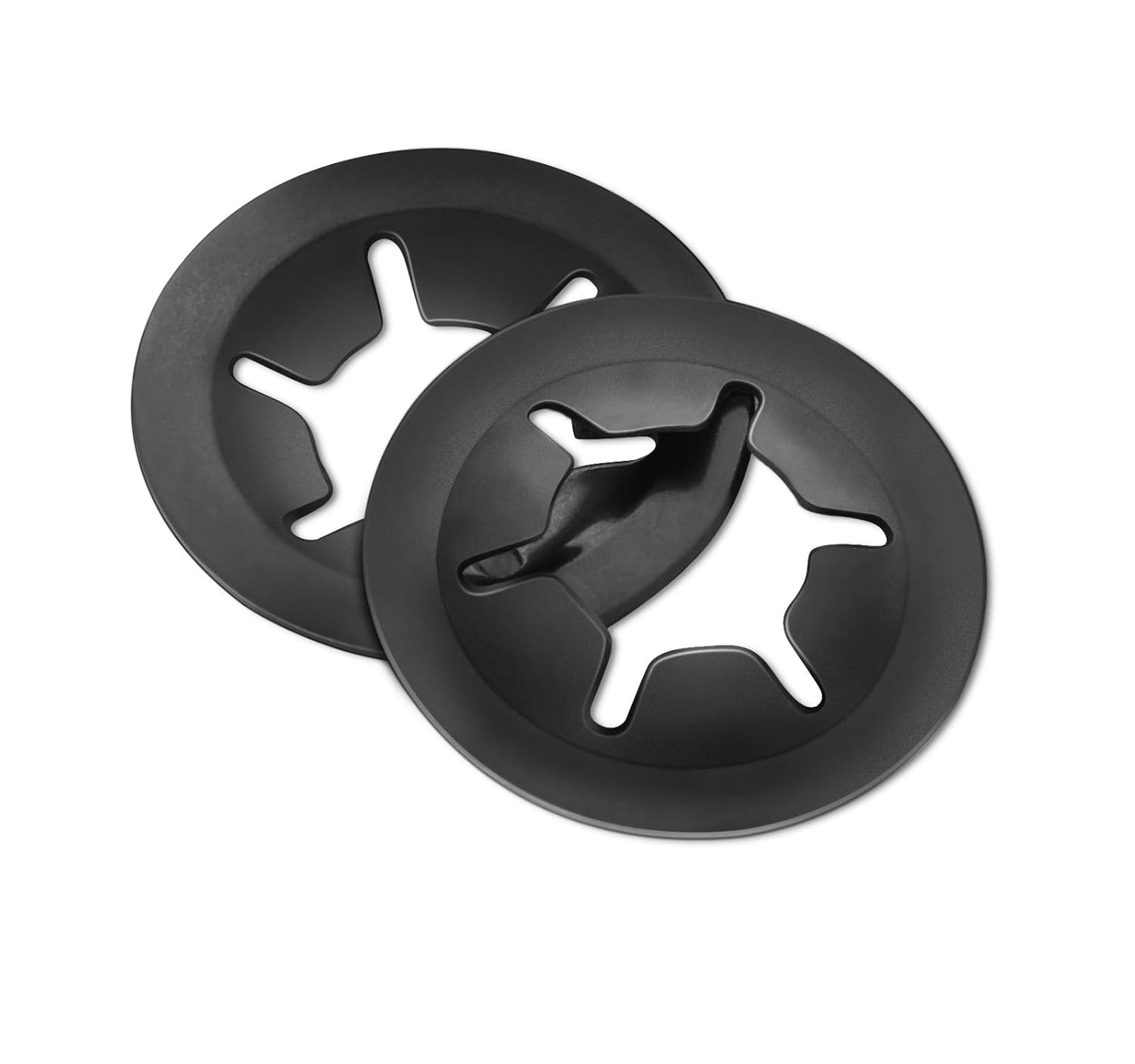 M12 Internal Tooth Star Lock Washers, Quick Speed Locking Washers, Steel Black Finish Push on Locking Washer, Speed Retaining Clips Fasteners, 50 PCS - Image 1