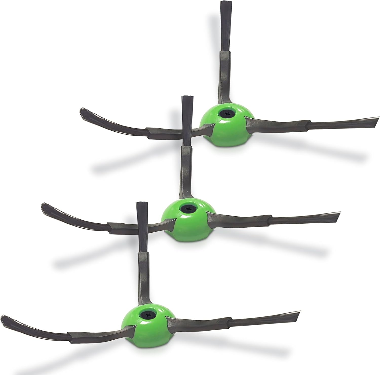 Replacement Side Brushes for iRobot Roomba i & j & e Series i1+/i2+/i3+/i4+/i5+/i6+/i7+/i8+/j6+/j7+/j8+/e5/e6 Robot Vacuum Cleaners (Pack of 3) - Image 1