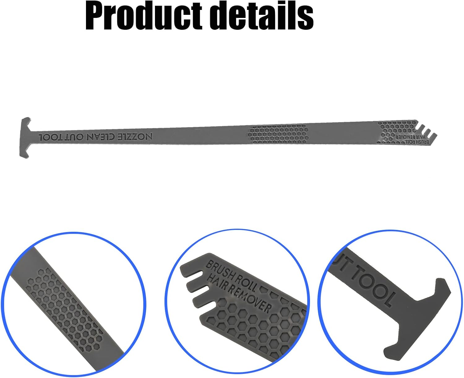 Replacement Carpet Cleaner Part Nozzle Clean Out Tool Compatible with Bissell ProHeat 2X Revolution Series Models 1548, 1550, 1551(2Pack) - Image 3