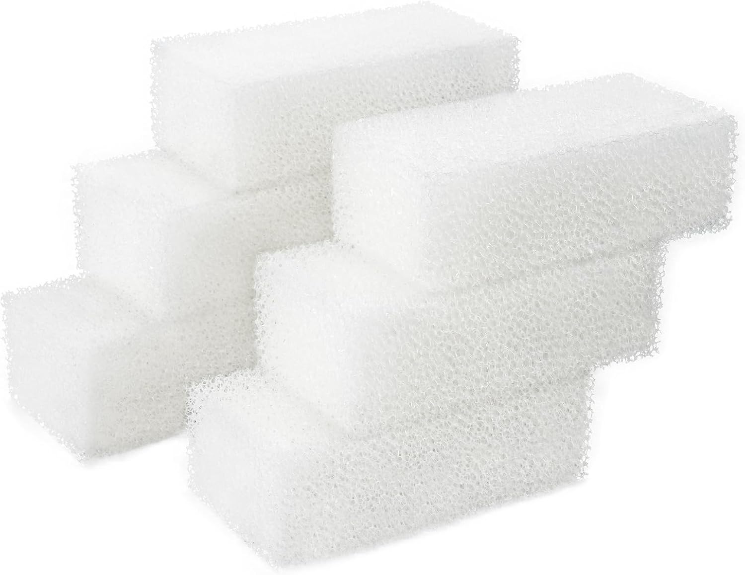 6-Pack Replacement Filter Sponge Pads, Aquarium Foam Insert Compatible with AquaClear 50, Fish Tank Filter Media - Image 1