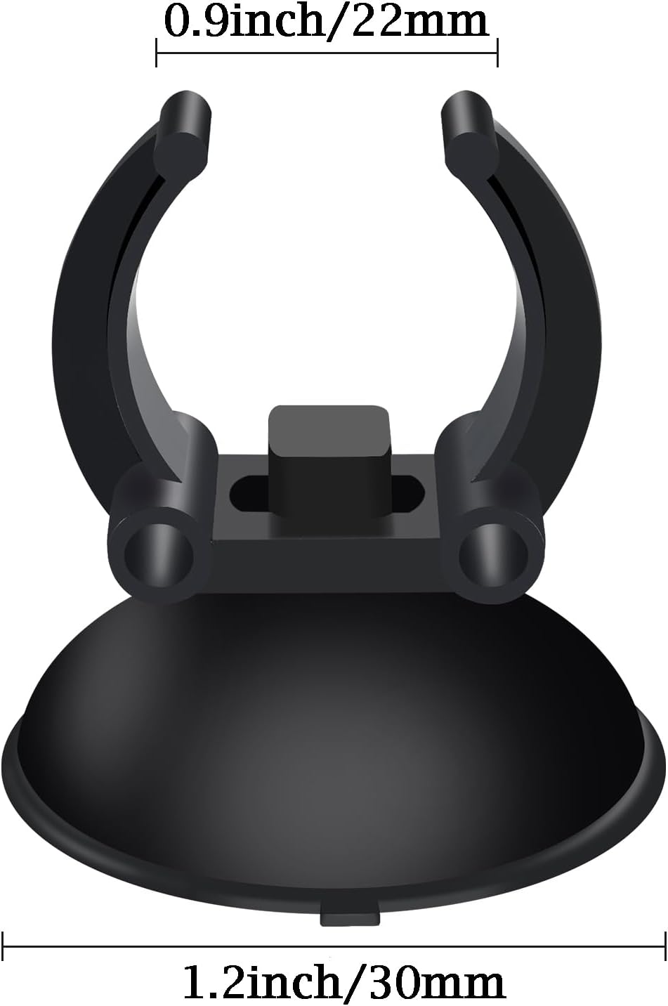 12 Pack Aquarium Suction Cups with Clip Black,for 1