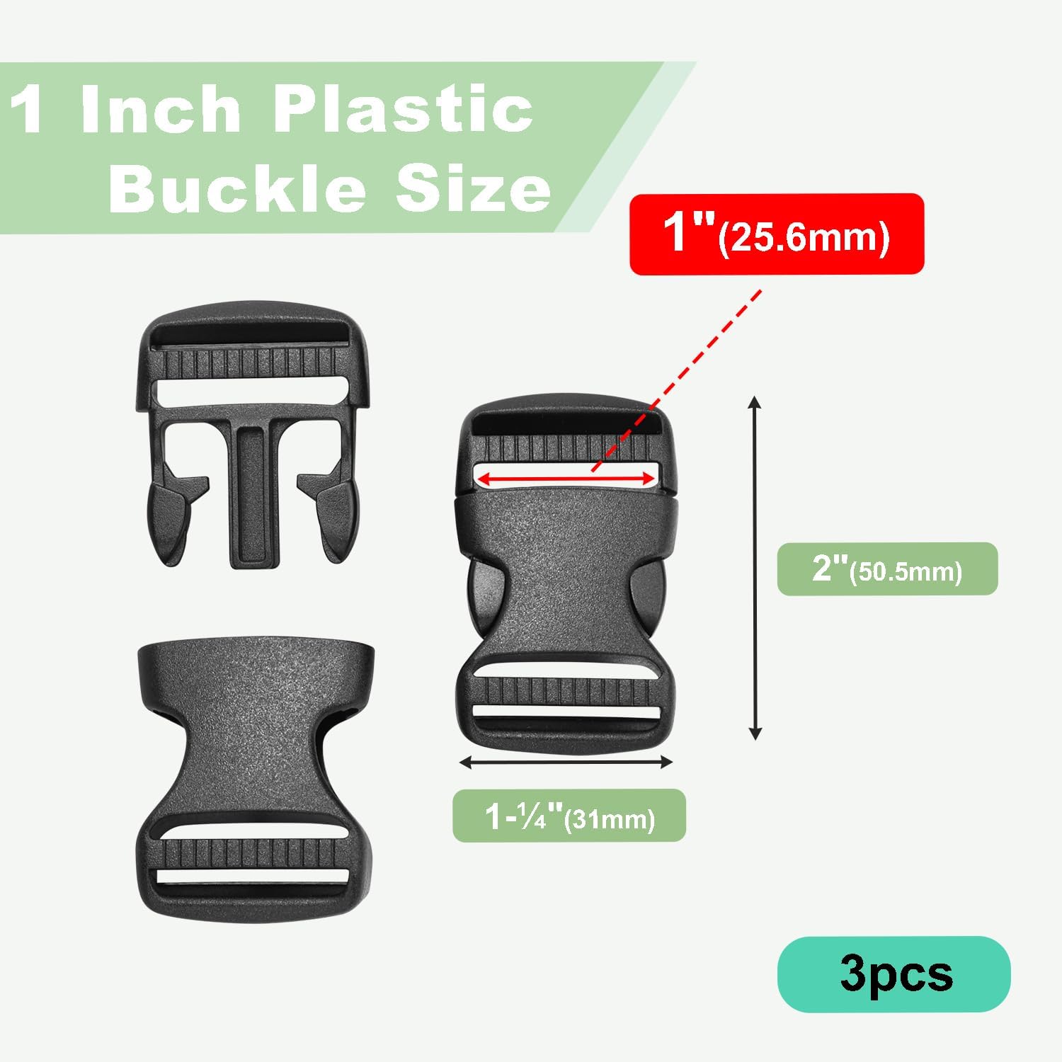 3pcs 1