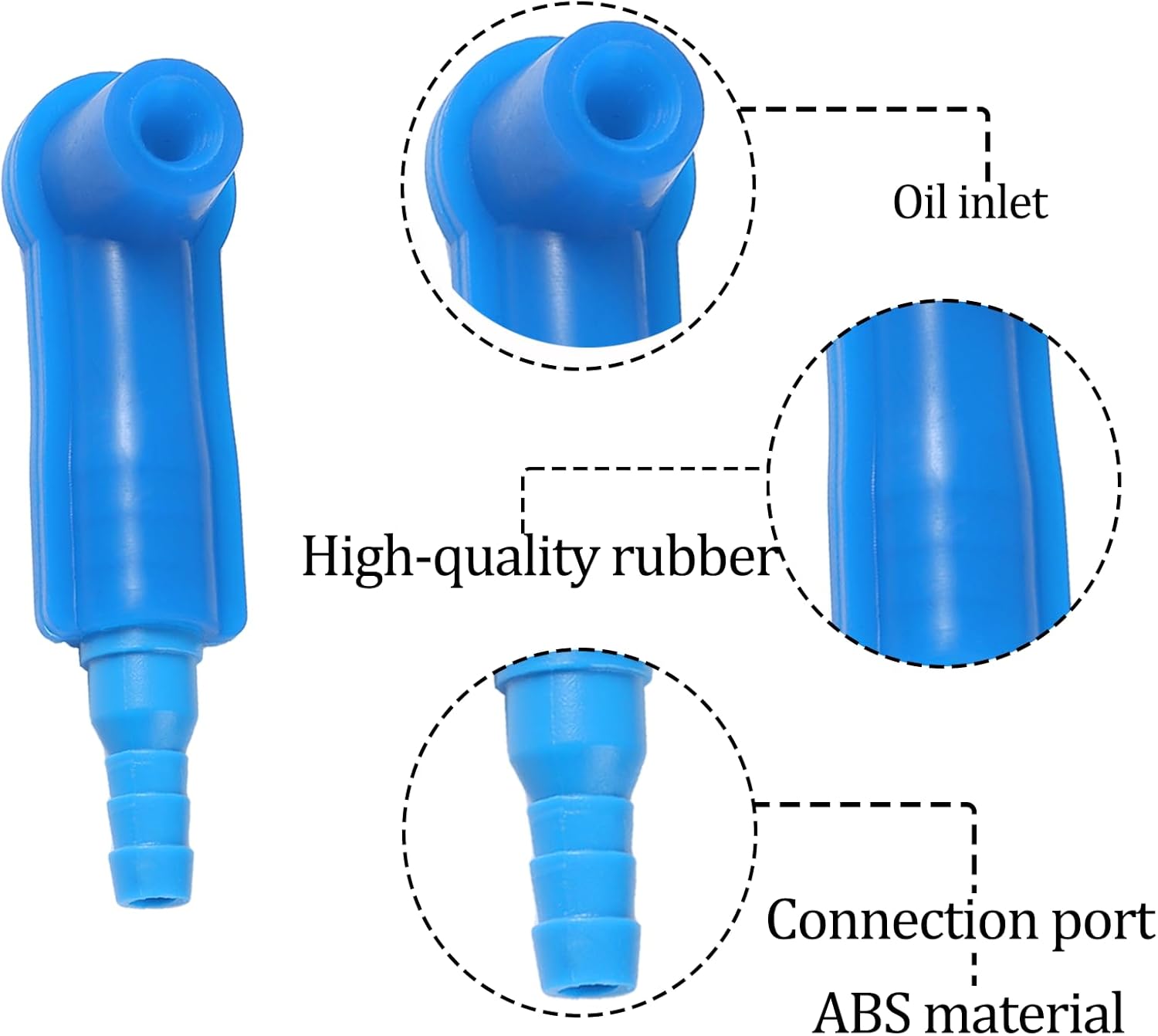 Exchange Tool Connector Brake Bleeding Kit, 5 Pcs Universal Auto Bleeder Pump Exchange Adapter - Image 2