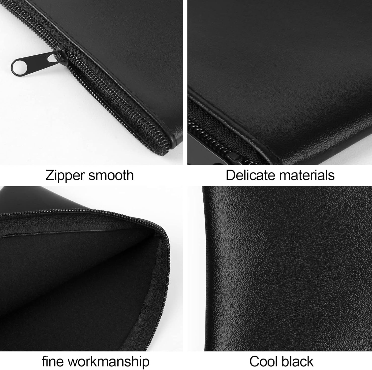 2 Pieces Money Bags with Zipper, 11x6.1 inch Money Pouch, Bank Bag, Cash Bag, Check Wallet, Cosmetics - Image 4