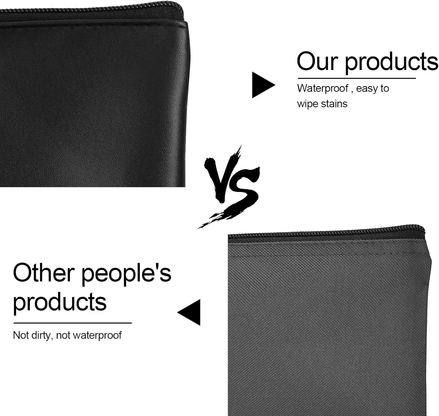 2 Pieces Money Bags with Zipper, 11x6.1 inch Money Pouch, Bank Bag, Cash Bag, Check Wallet, Cosmetics - Image 5