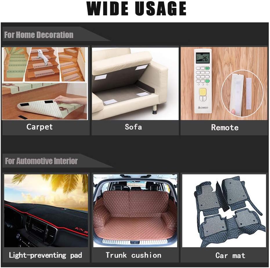 24 Sets 1x4 Inch Hook and Loop Strips with Adhesive Self Adhesive Fasteners Mounting Tape for Home or Office e - Instead of Holes and Screws, White - Image 4