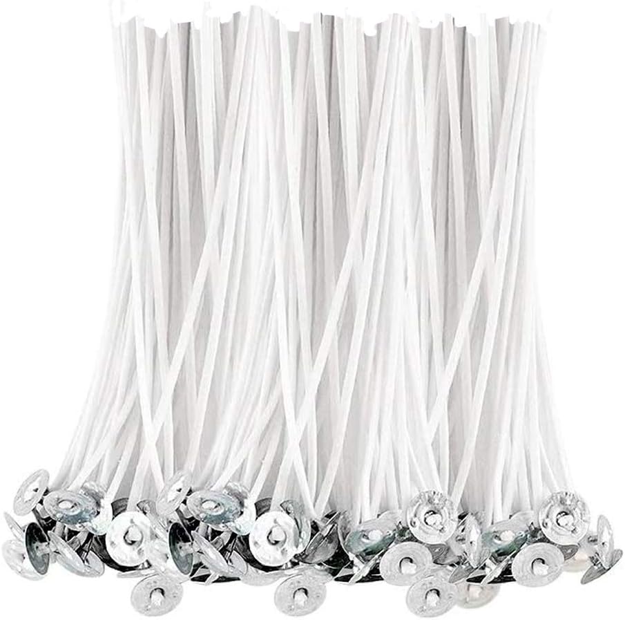 Candle Cotton Wicks 4 Inch 150pcs Short Candle Making Wicks for Making DIY - Image 1