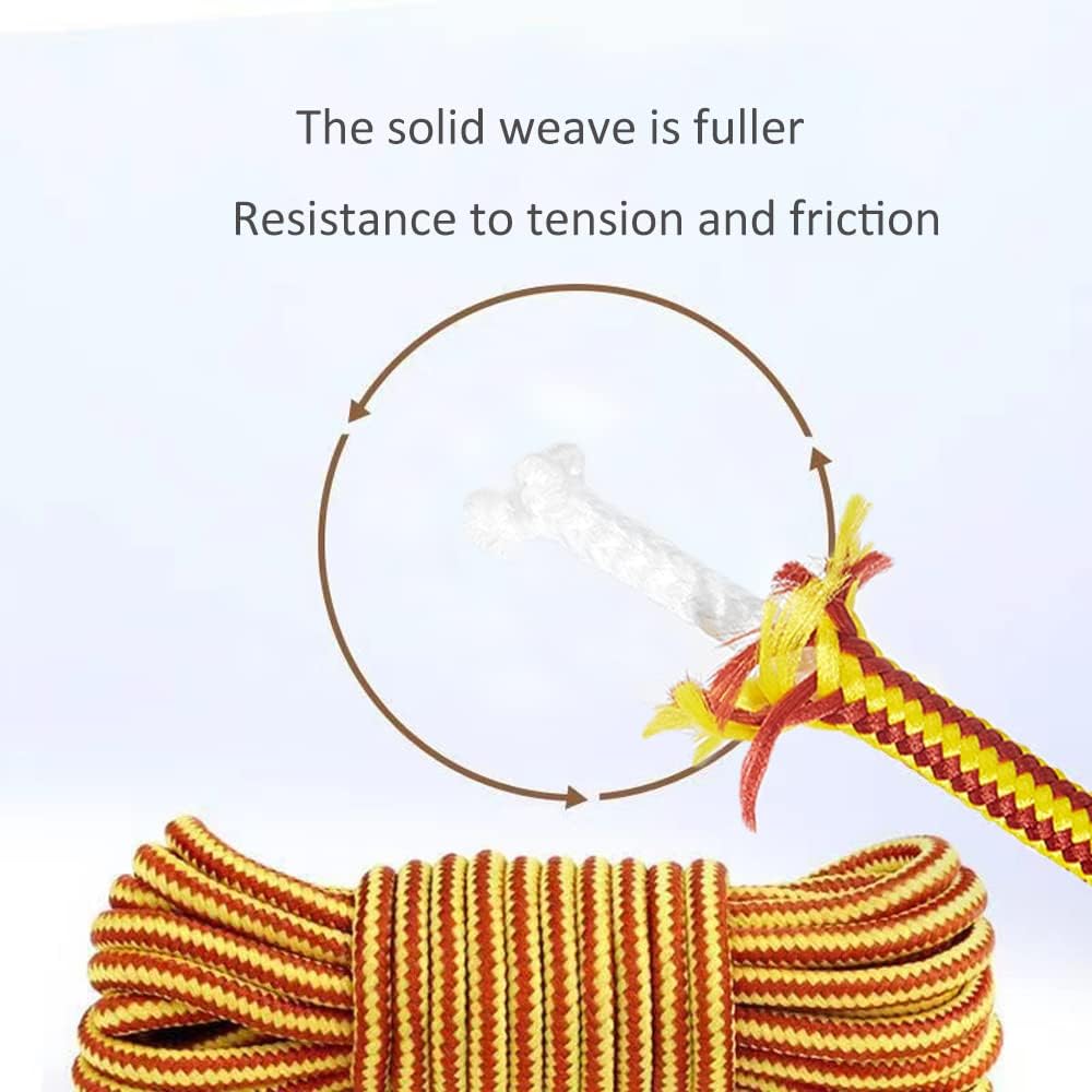 3 Pairs Round Boot Shoe Laces, Heavy Duty and Durable Shoelaces for Outdoor Climbing Hiking Work Boots Shoe Strings - Image 4