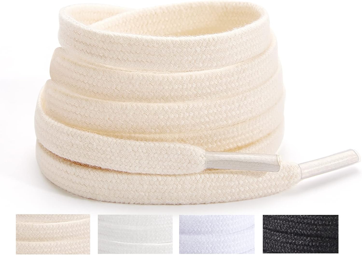 2 Pairs Shoe Laces for Sneakers, 5/16