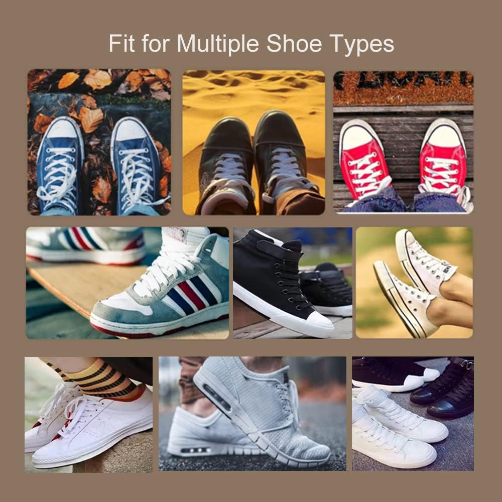 2 Pairs Shoe Laces for Sneakers, 5/16