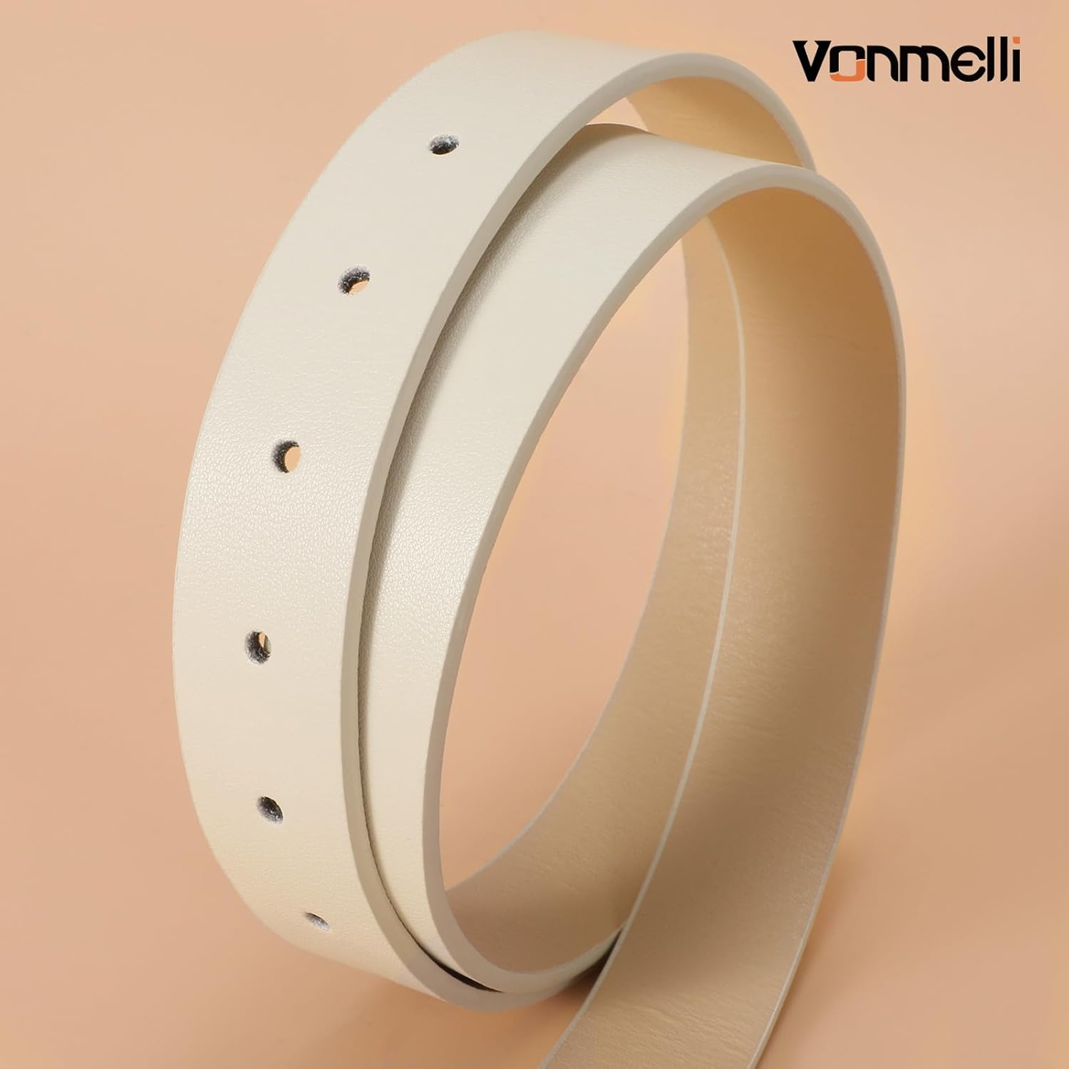 Women's Leather Belts For Jeans Dresses Pants Fashion Ladies Waist Belt with Gold Buckle - Image 3
